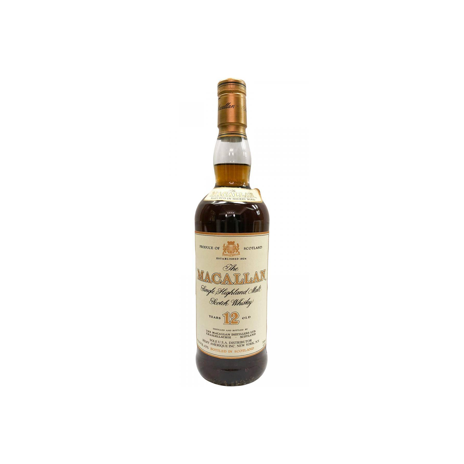 The Macallan 12 Years Single Malt Whisky