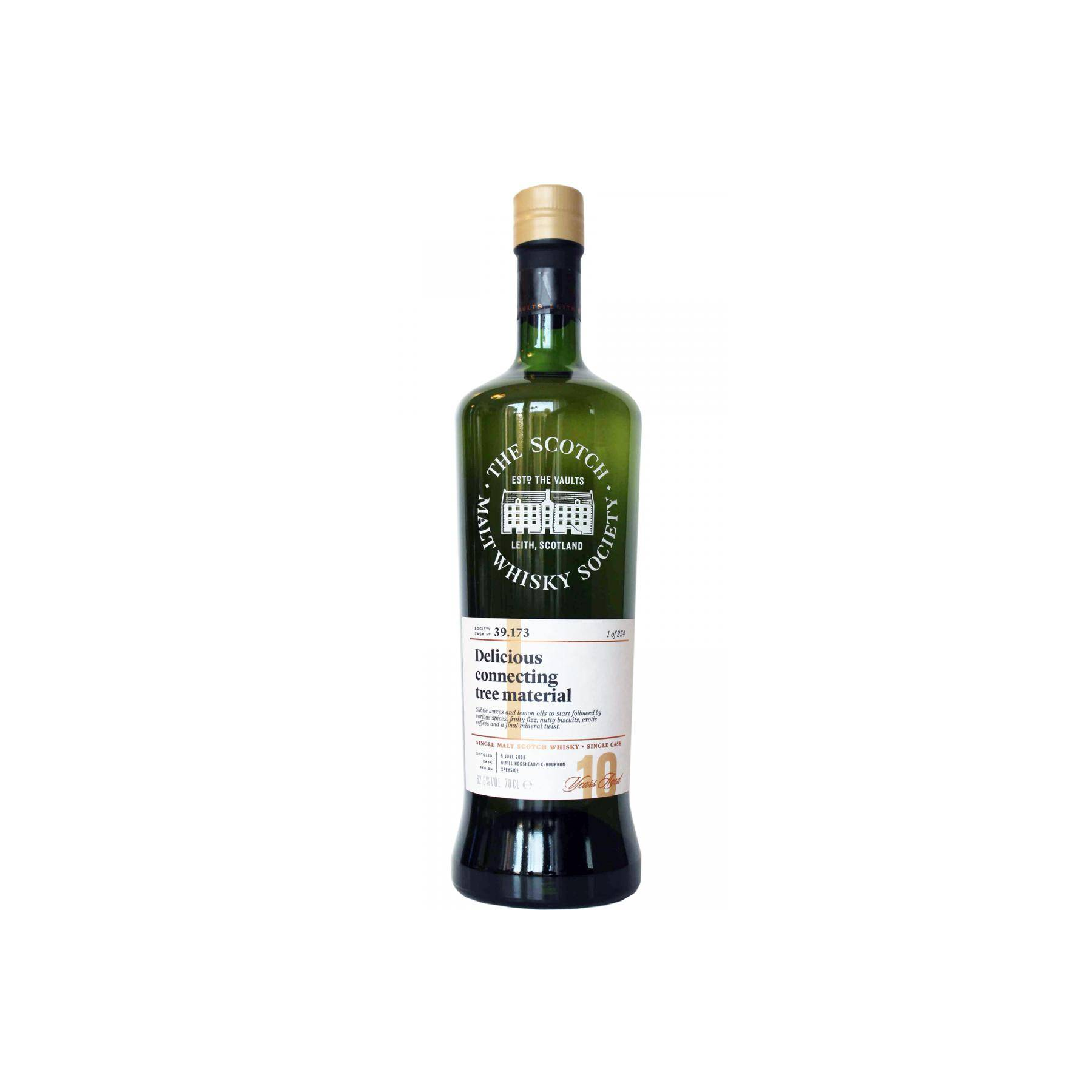 The Scotch Malt Whisky Society 2008 10 Years Single Malt Whisky