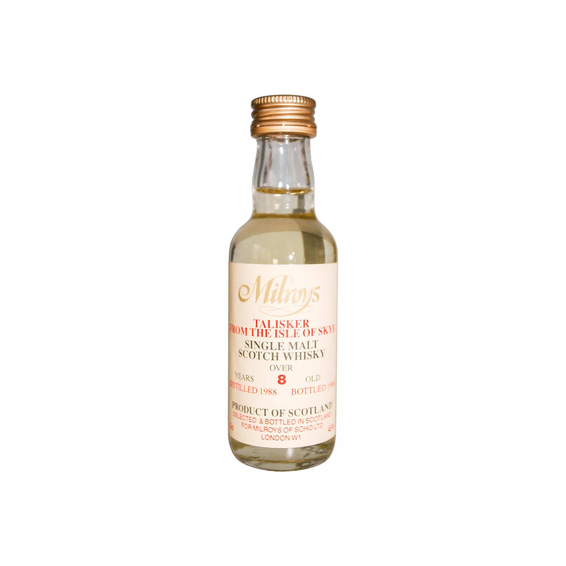 Talisker 1988 8 Years Single Malt Whisky 2