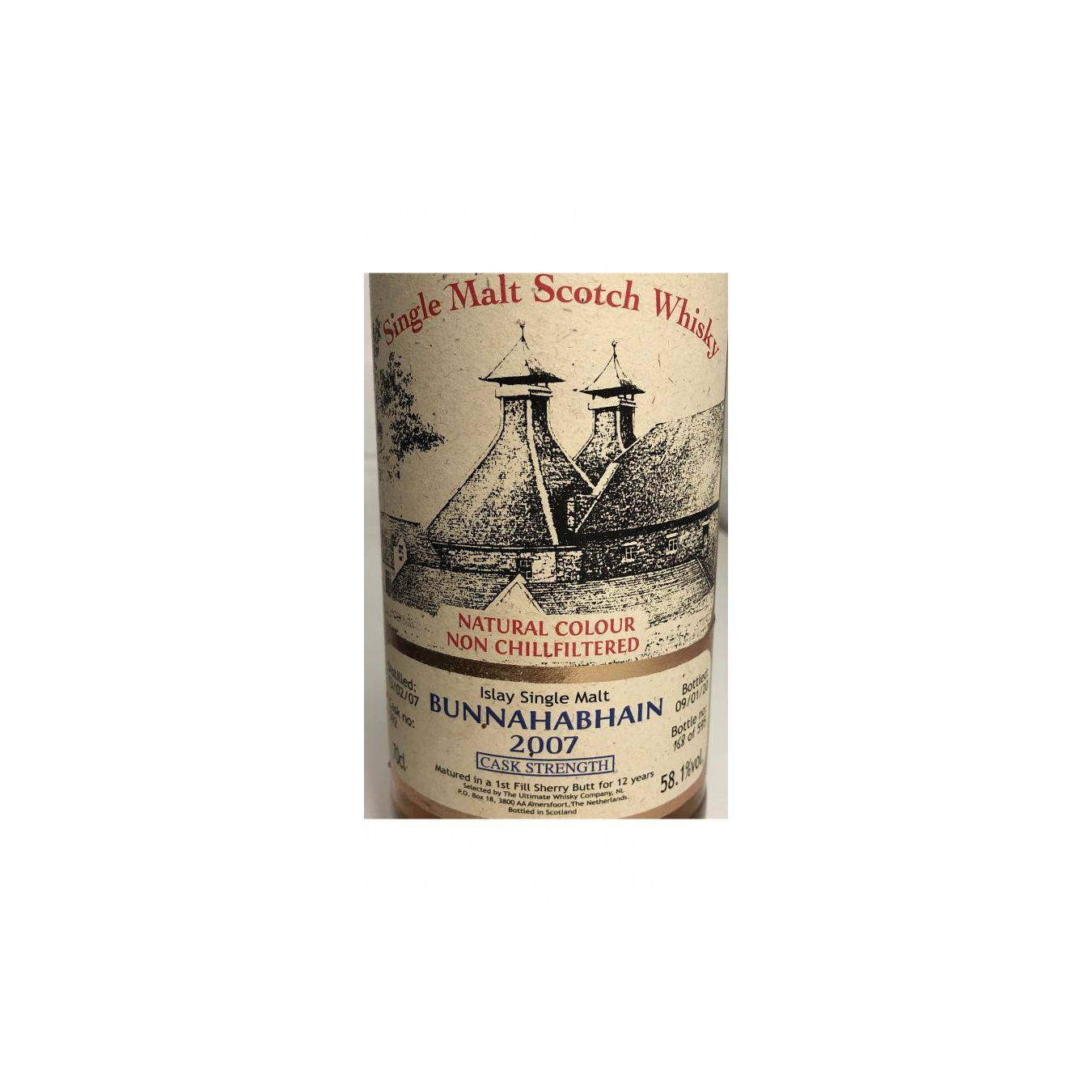 Bunnahabhain 2007 12 Years Single Malt Whisky 3