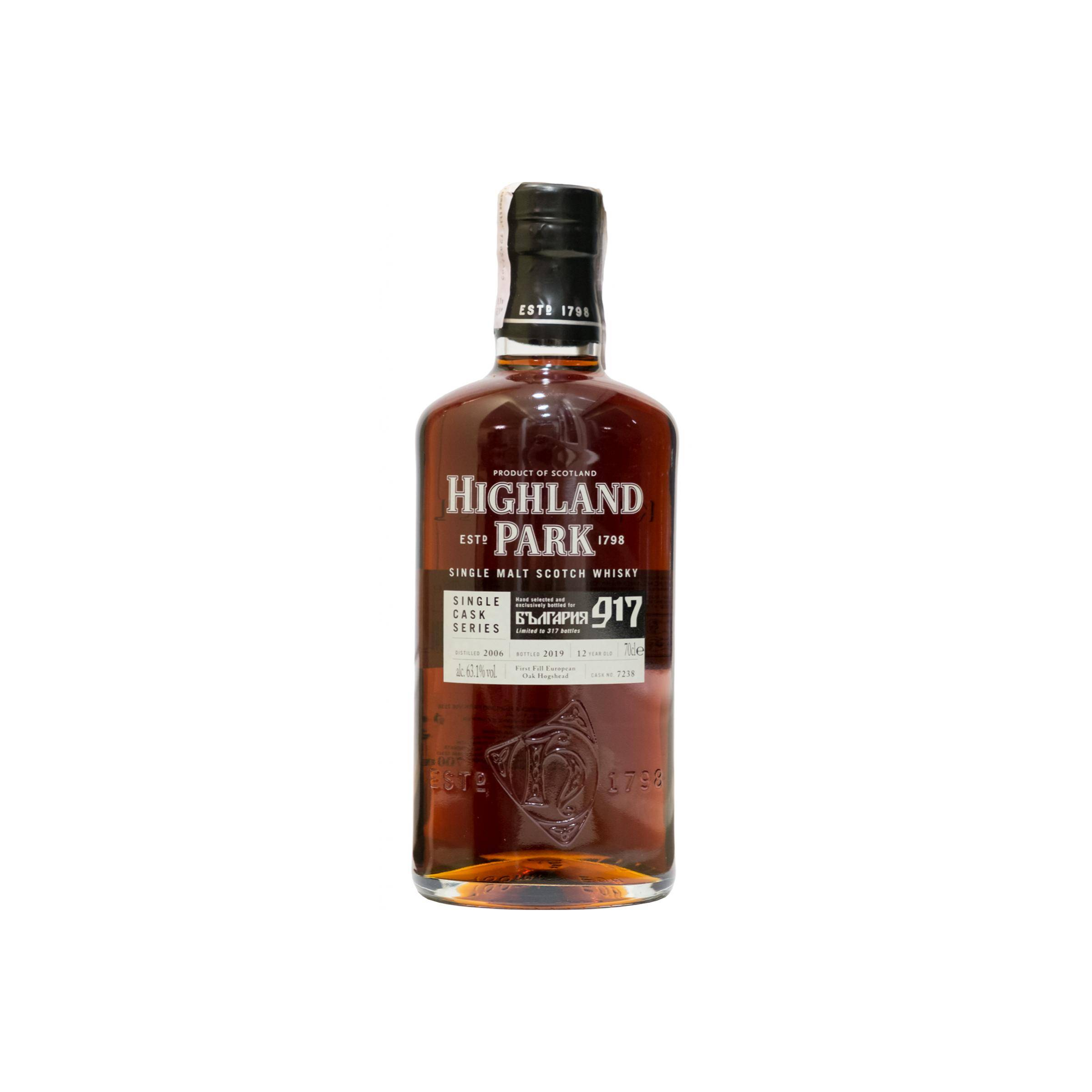 Highland Park Single Cask 2006 12 Years Single Malt Whisky 2