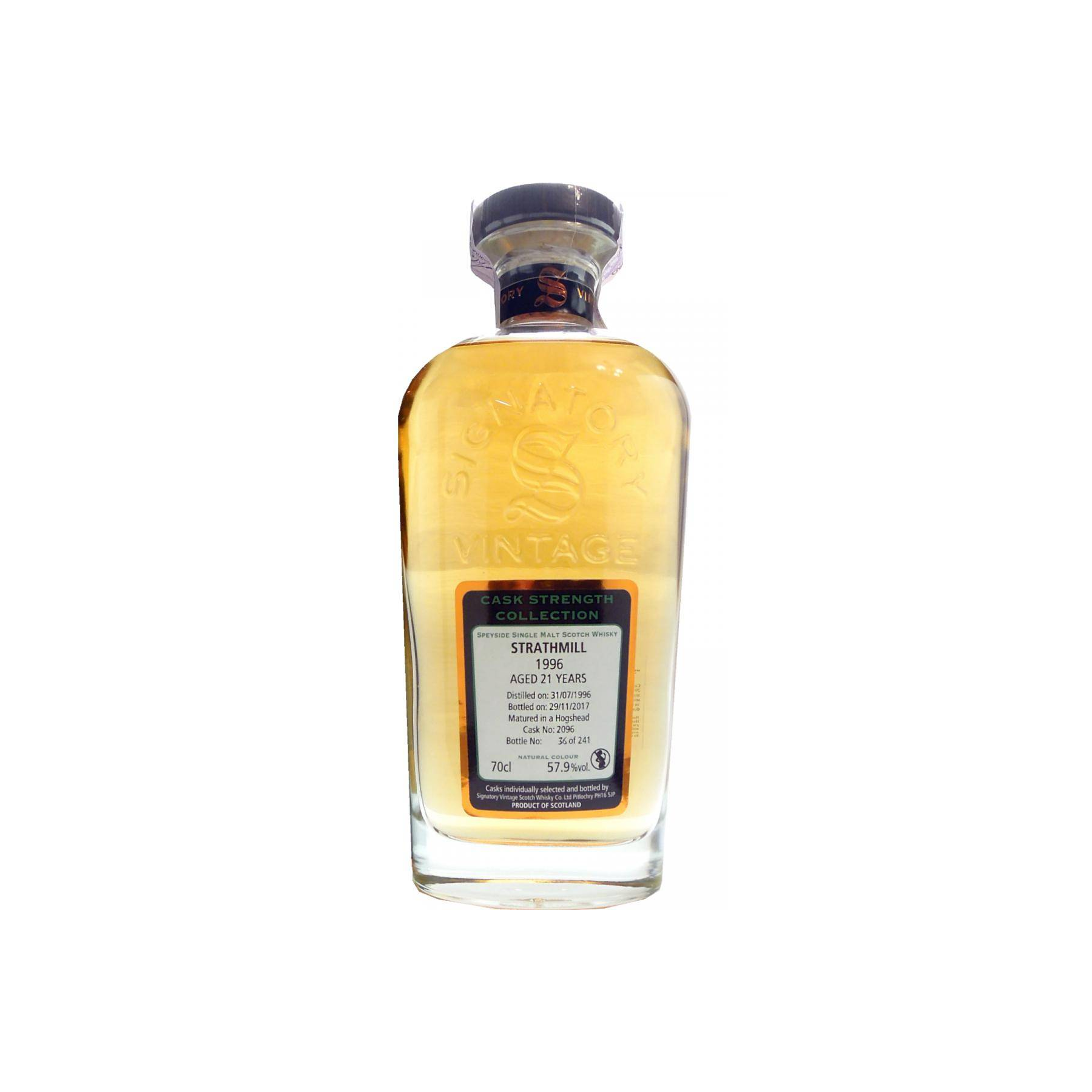 Strathmill Cask Strength Collection 1996 21 Years Single Malt Whisky