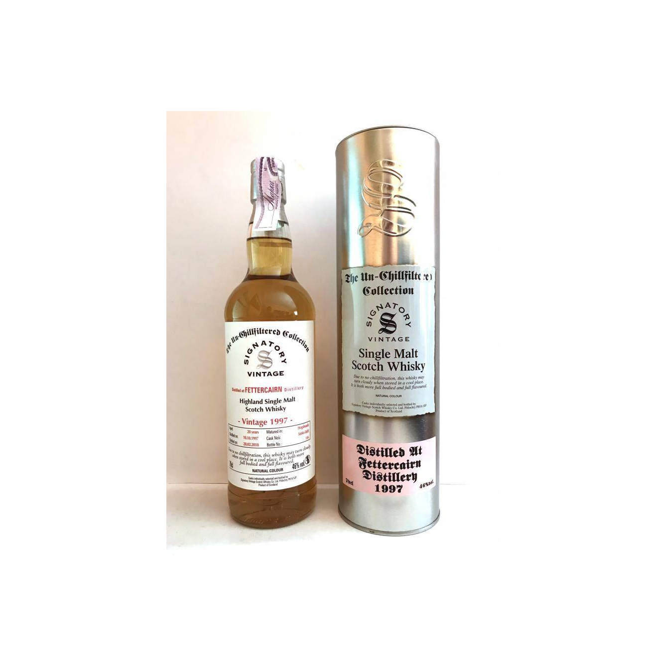 Fettercairn The Un-Chillfiltered Collection 1997 20 Years Single Malt Whisky 3
