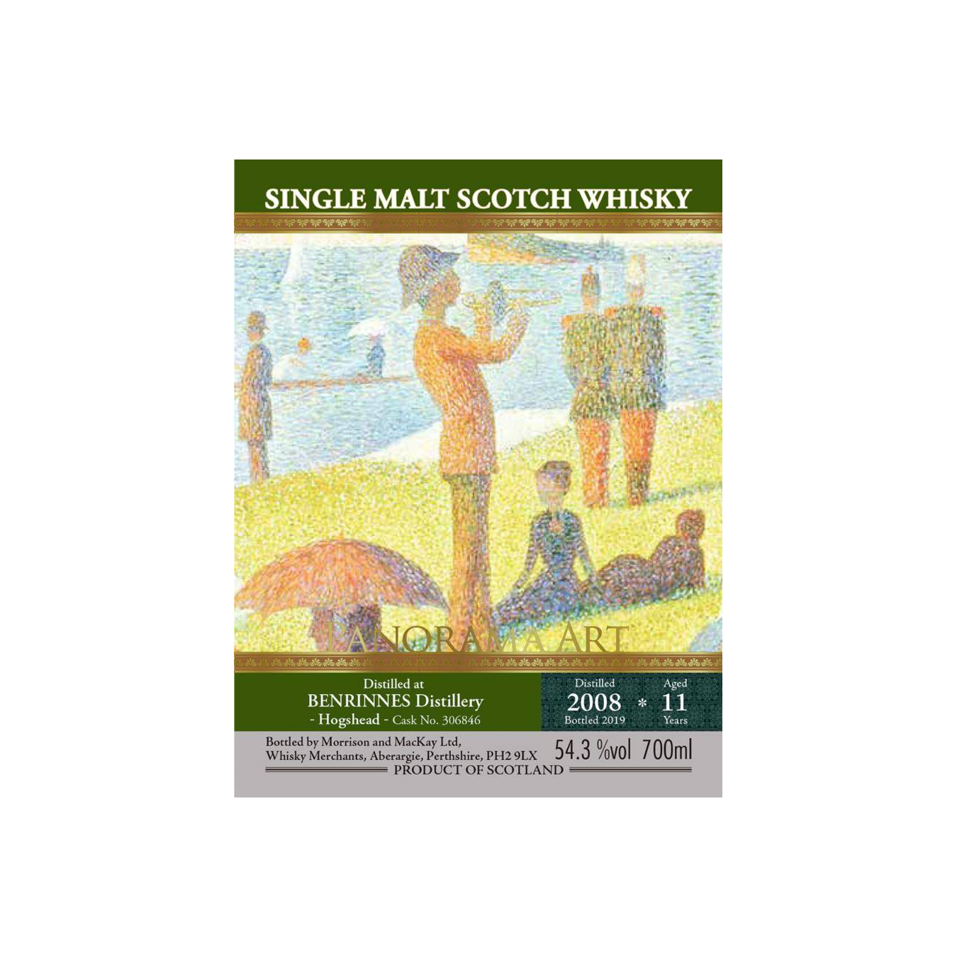 Benrinnes 2008 11 Years Single Malt Whisky