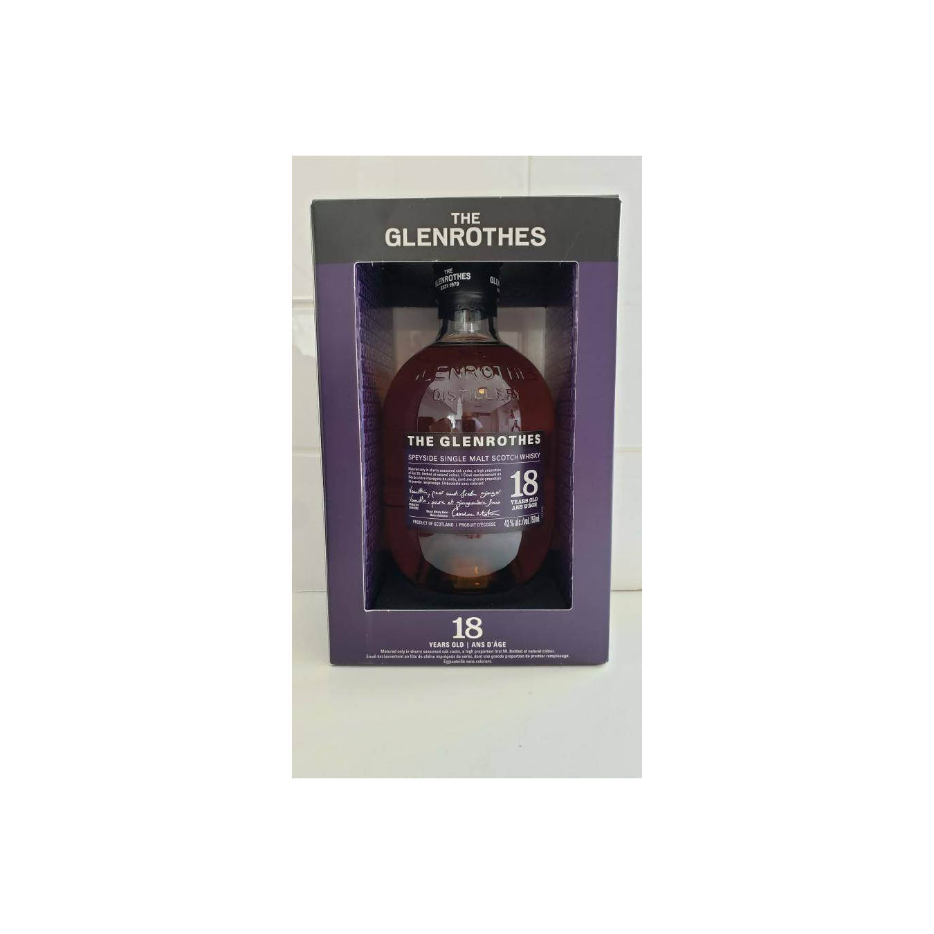 The Glenrothes 18 Years Single Malt Whisky 3