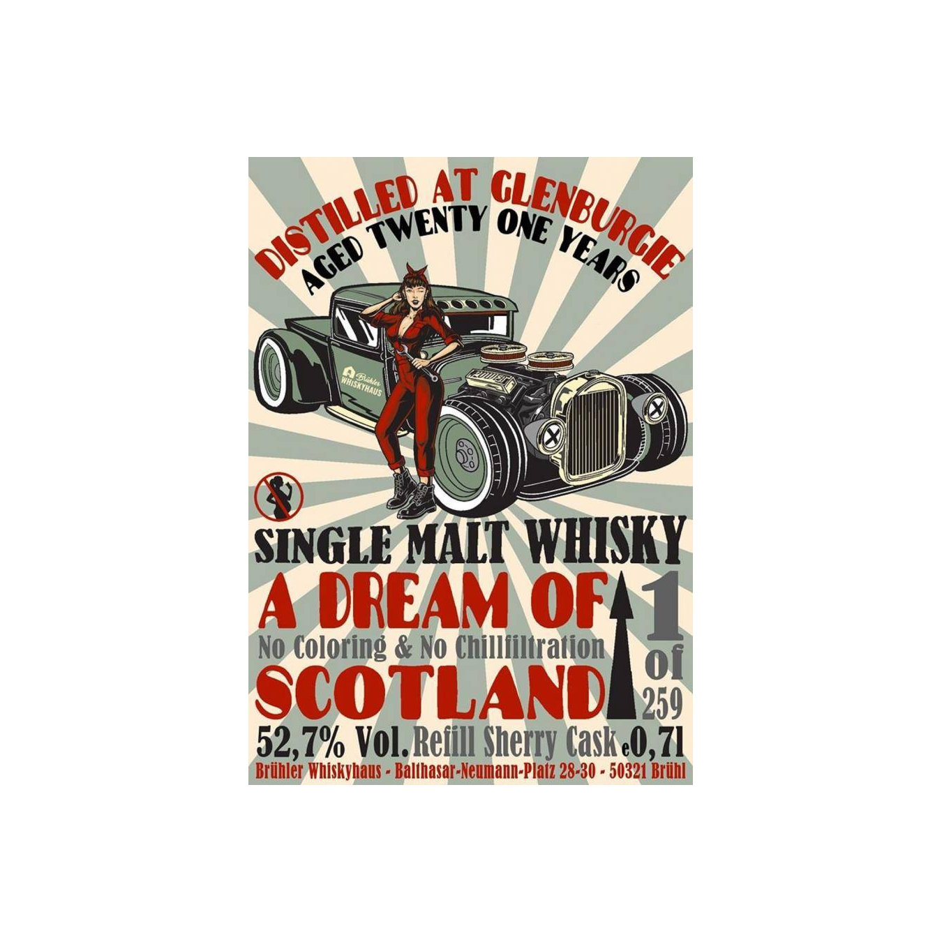 Glenburgie 21 Years Single Malt Whisky 2