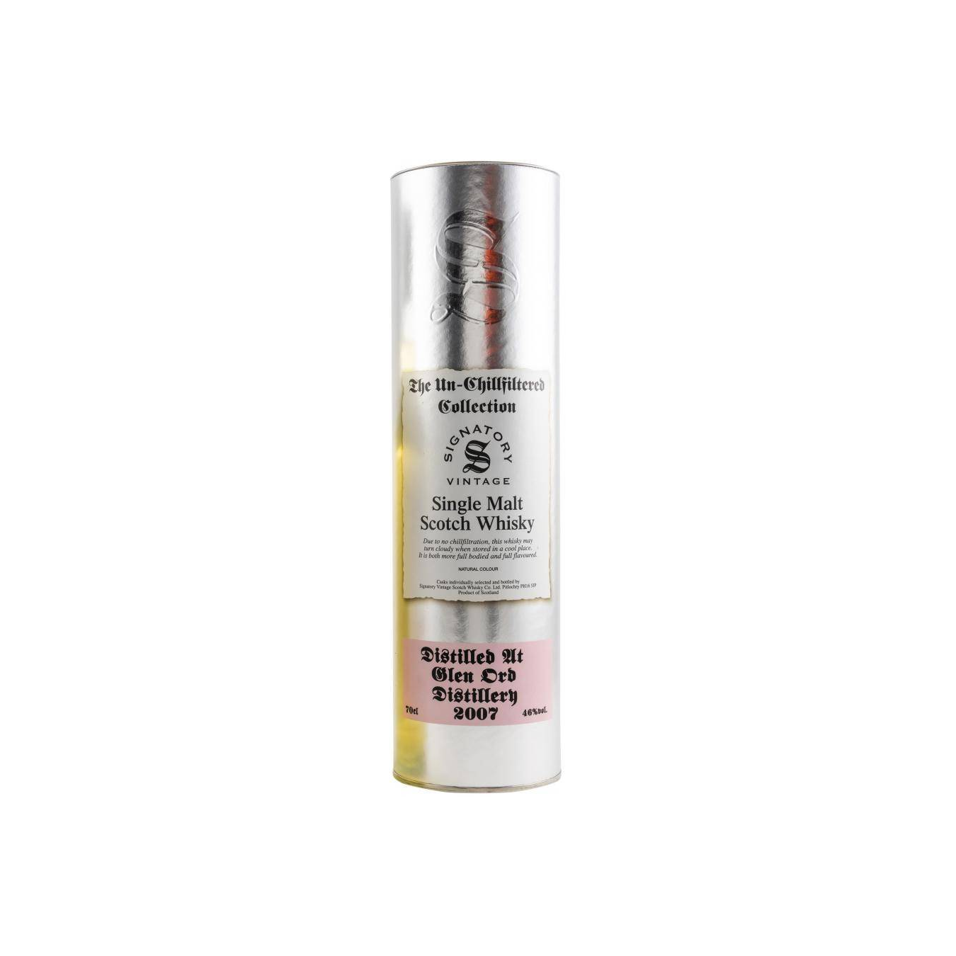 Glen Ord The Un-Chillfiltered Collection 2007 12 Years Single Malt Whisky 2