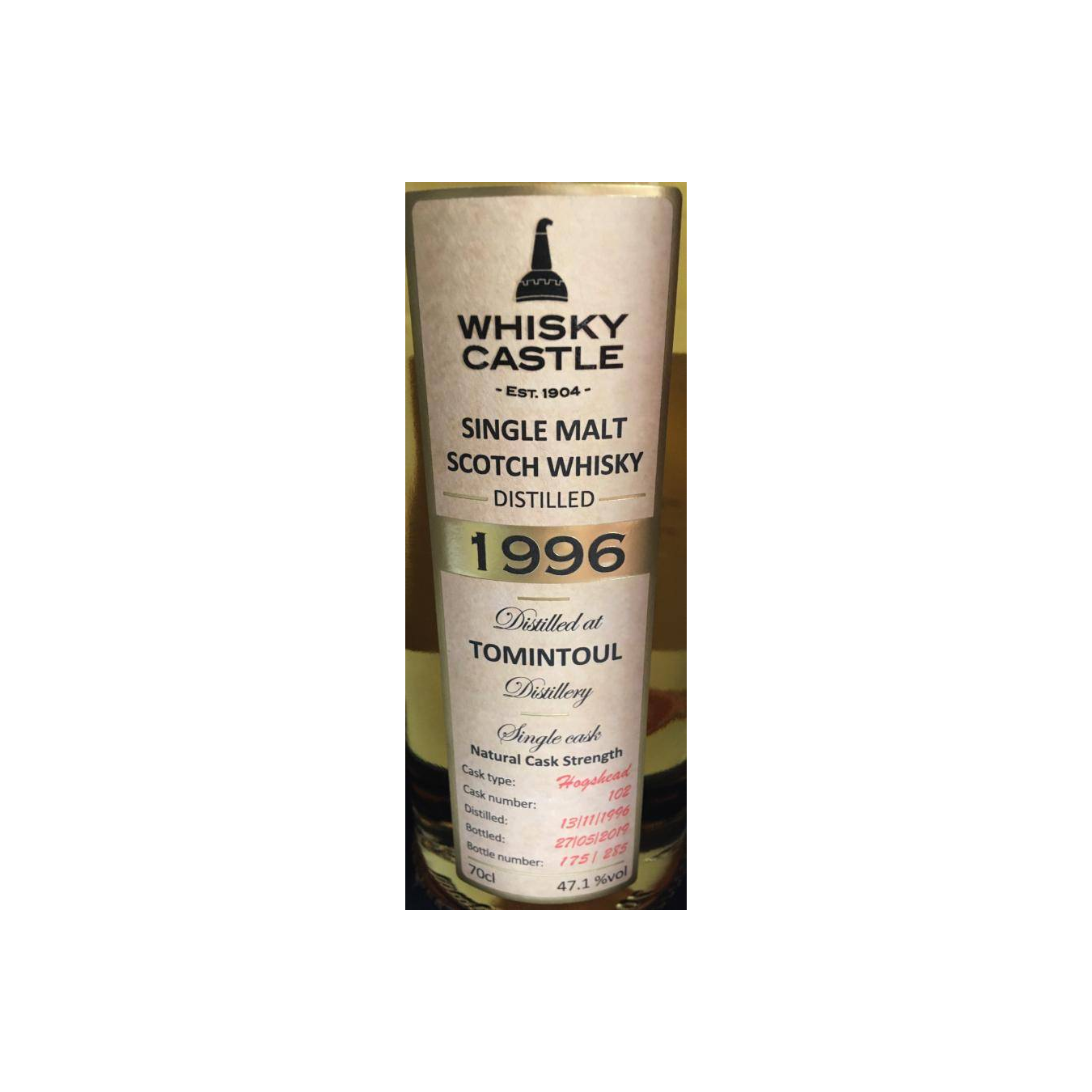 Tomintoul 1996 22 Years Single Malt Whisky 3