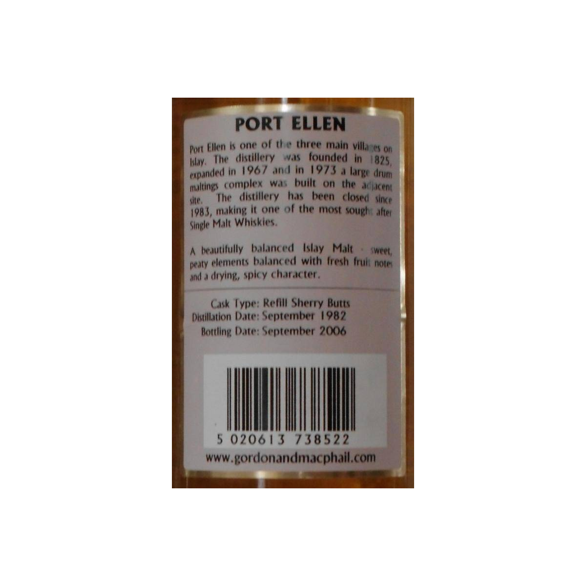 Port Ellen Connoisseurs Choice 1982 24 Years Single Malt Whisky 3