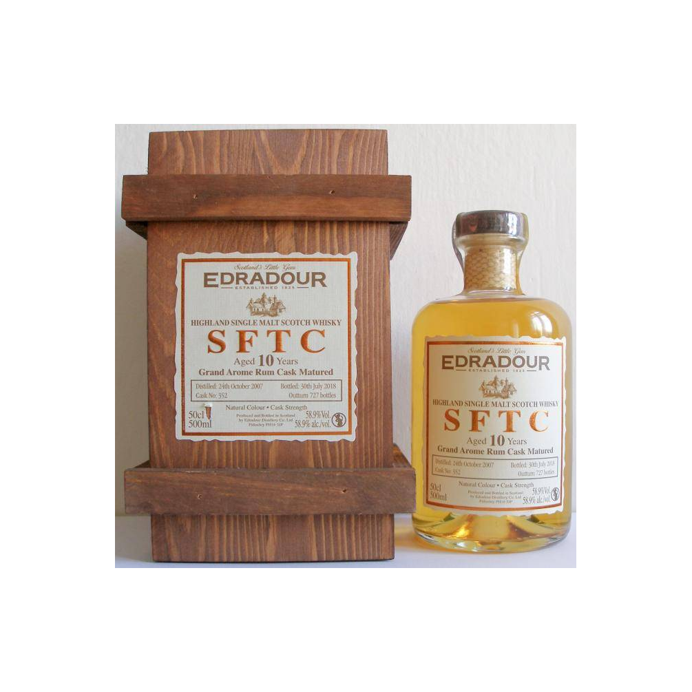 Edradour 2007 10 Years Single Malt Whisky 3