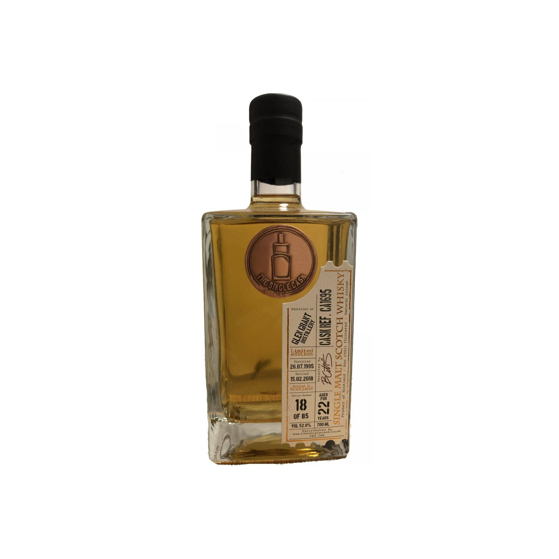 Glen Grant 1995 22 Years Single Malt Whisky