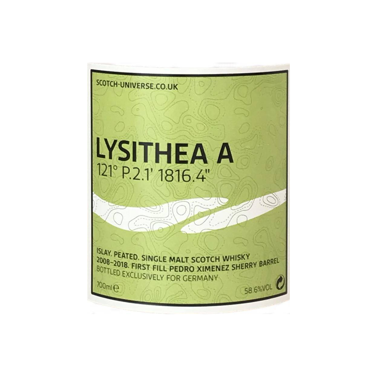 Scotch Universe Lysithea A - 121° P.2.1' 1816.4" 2