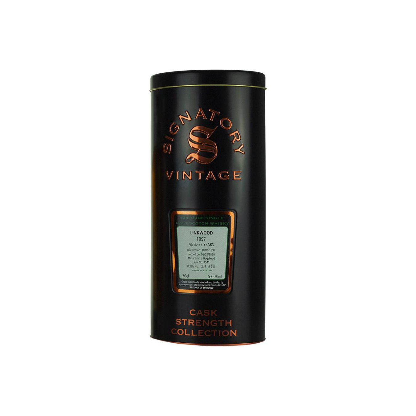 Linkwood Cask Strength Collection 1997 22 Years Single Malt Whisky 2