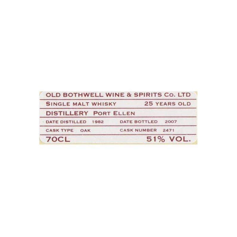 Port Ellen 1982 25 Years Single Malt Whisky 3