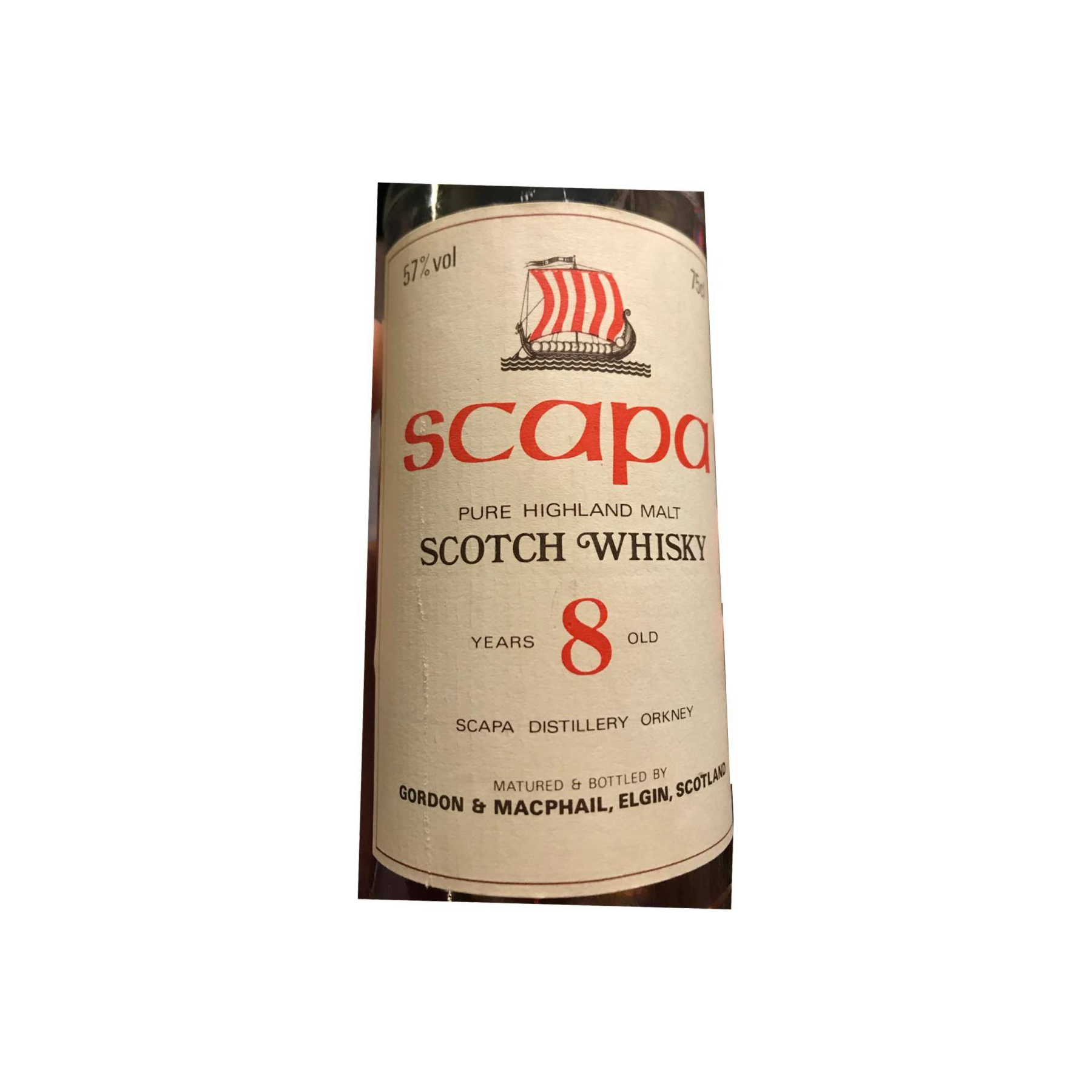 Scapa 8 Years Single Malt Whisky
