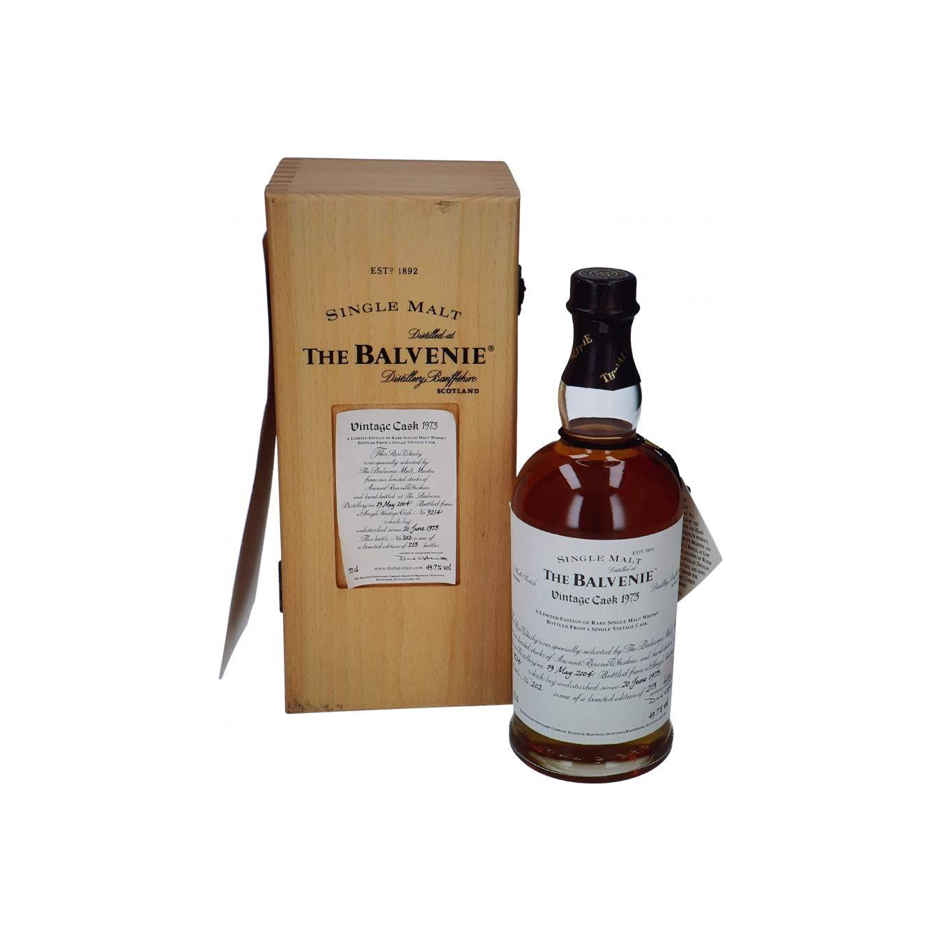 The Balvenie 1973 31 Years Single Malt Whisky 2