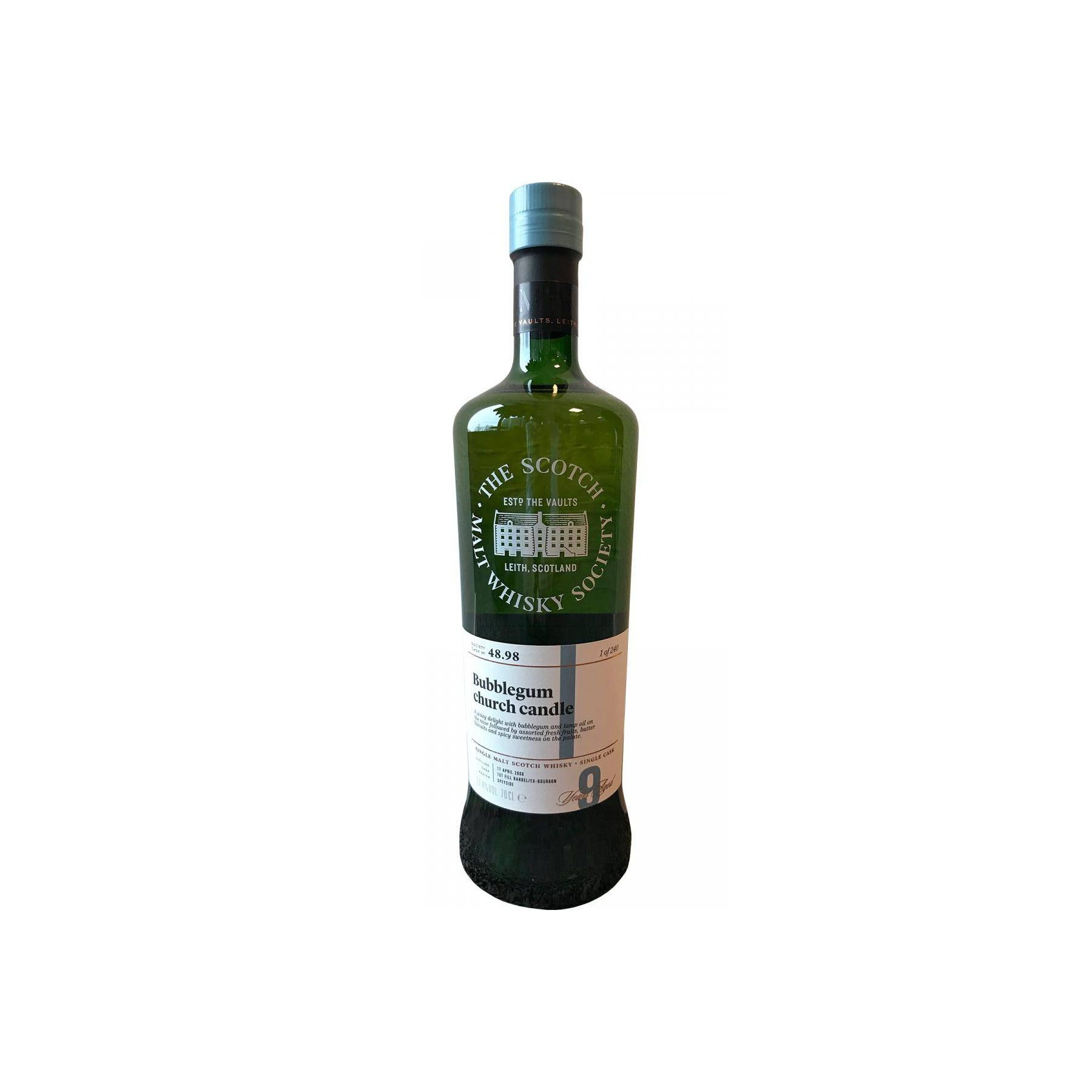 The Scotch Malt Whisky Society 2008 9 Years Single Malt Whisky