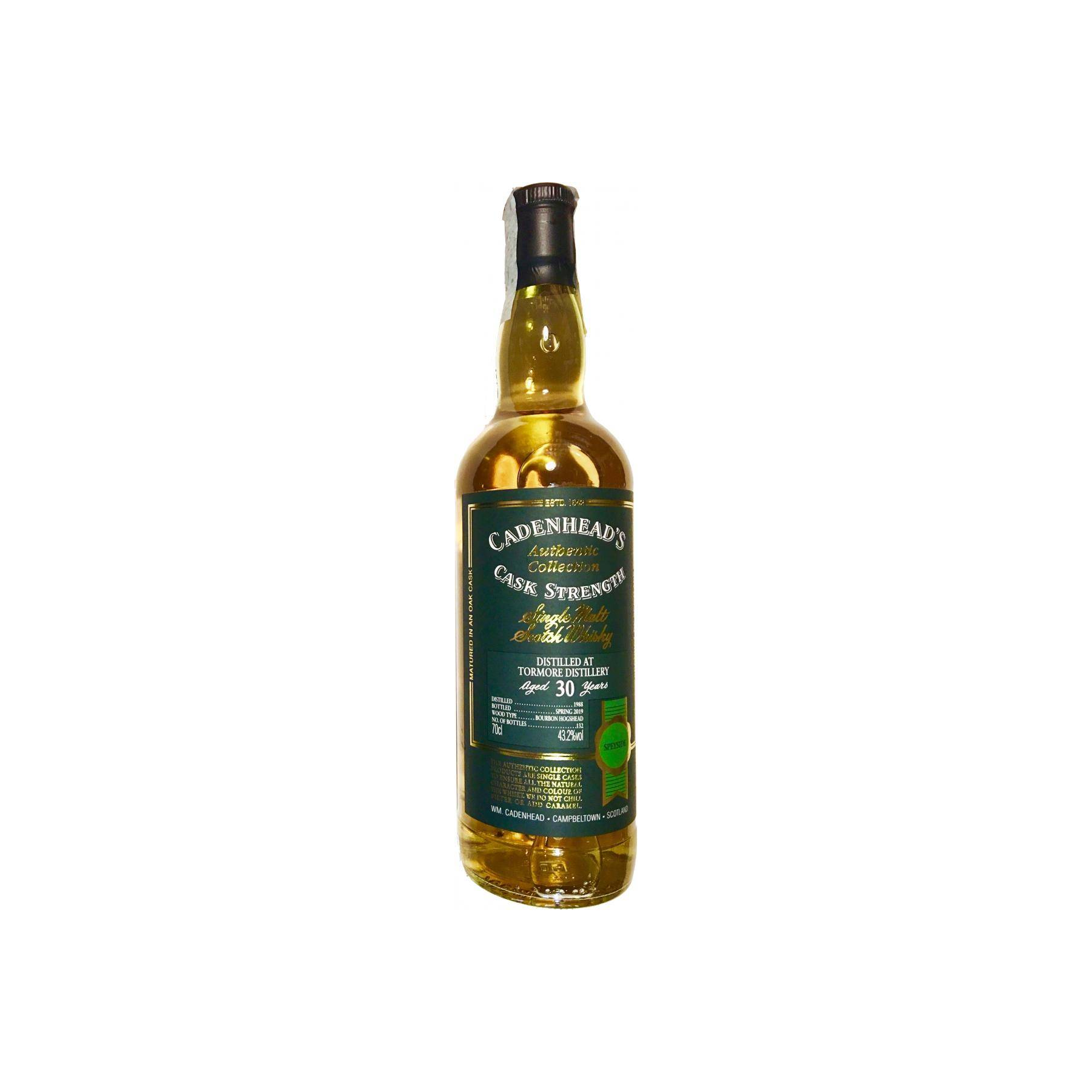 Tormore Authentic Collection 1988 30 Years Single Malt Whisky