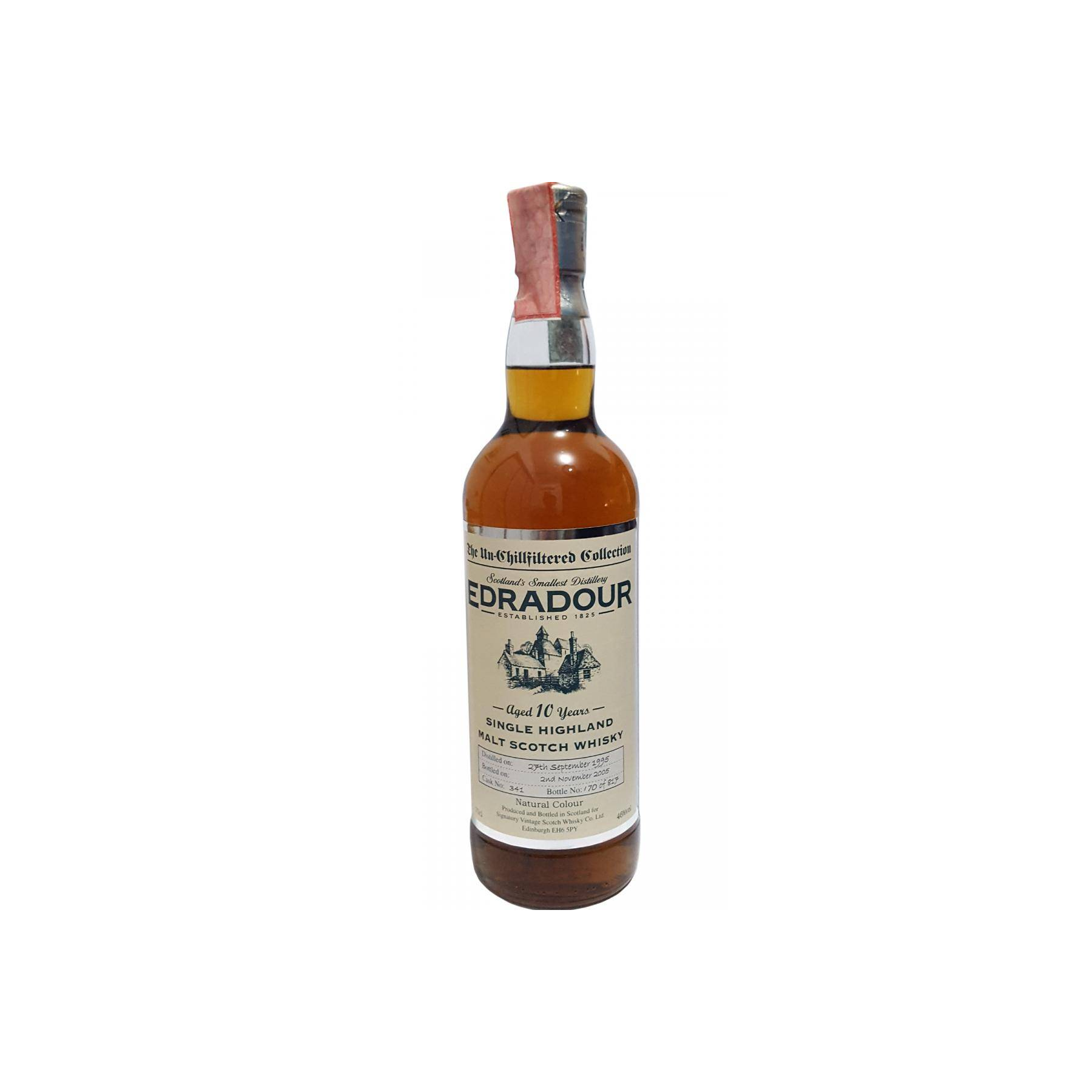 Edradour The Un-Chillfiltered Collection 1992 10 Years Single Malt Whisky 2