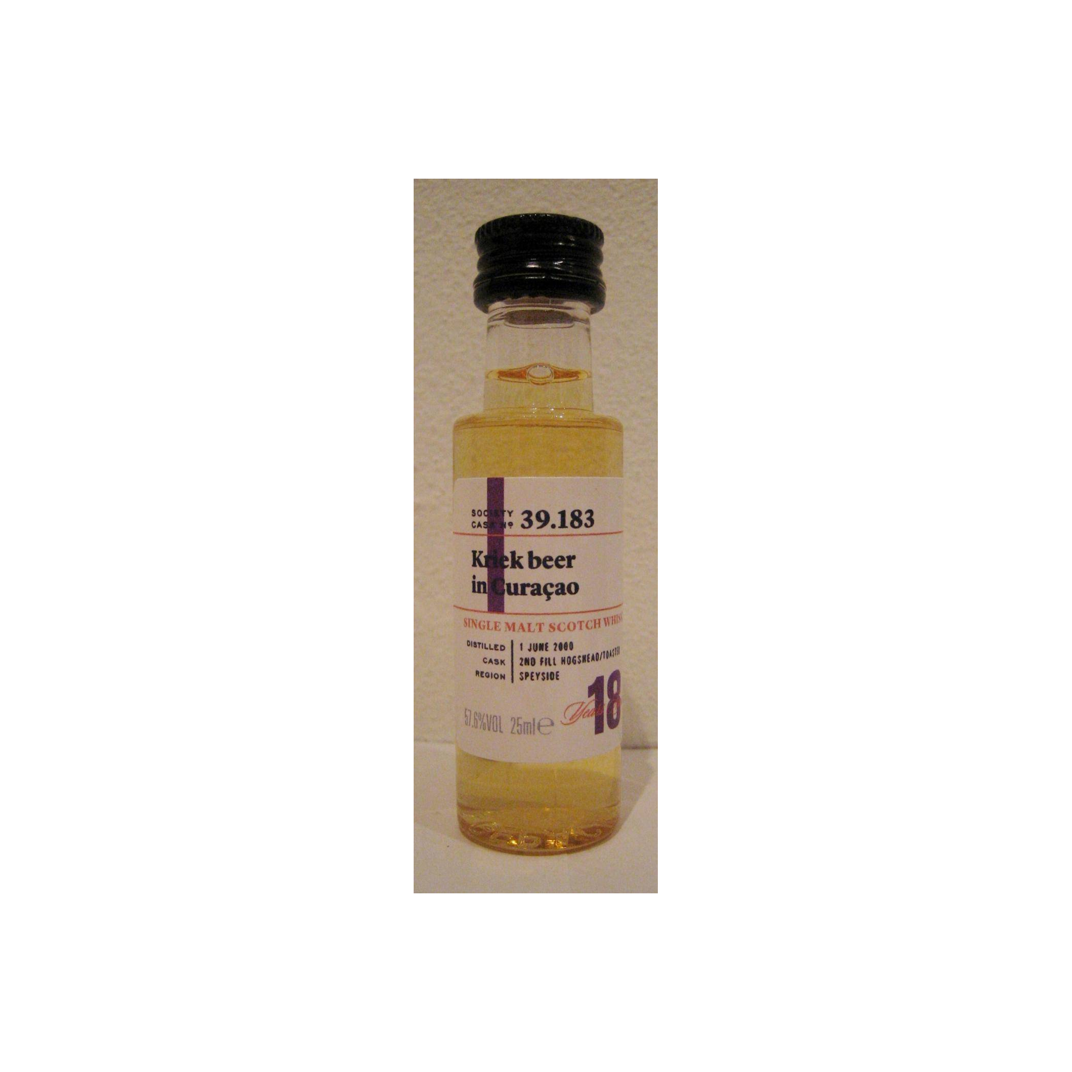The Scotch Malt Whisky Society 2000 18 Years Single Malt Whisky 2