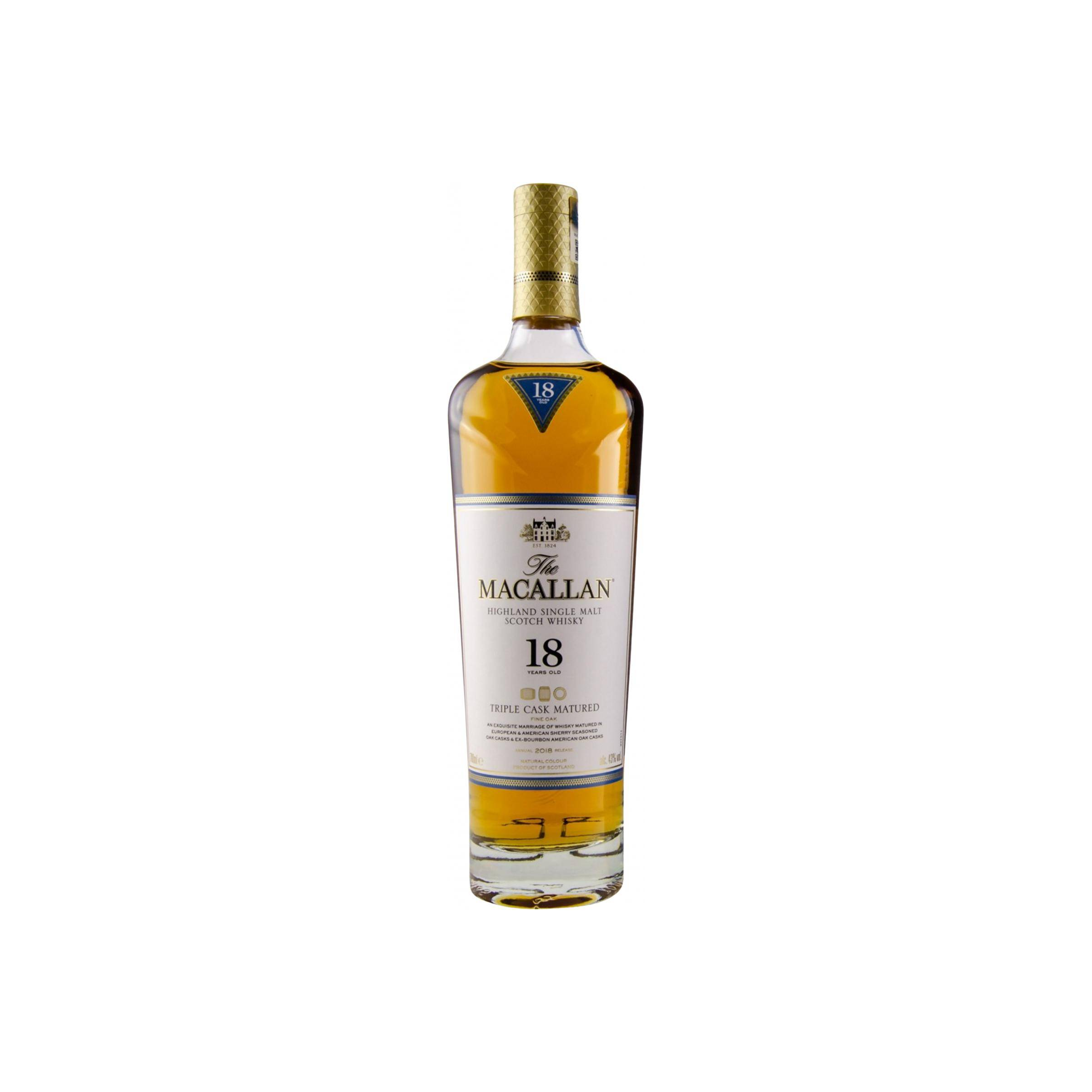 The Macallan 18 Years Single Malt Whisky