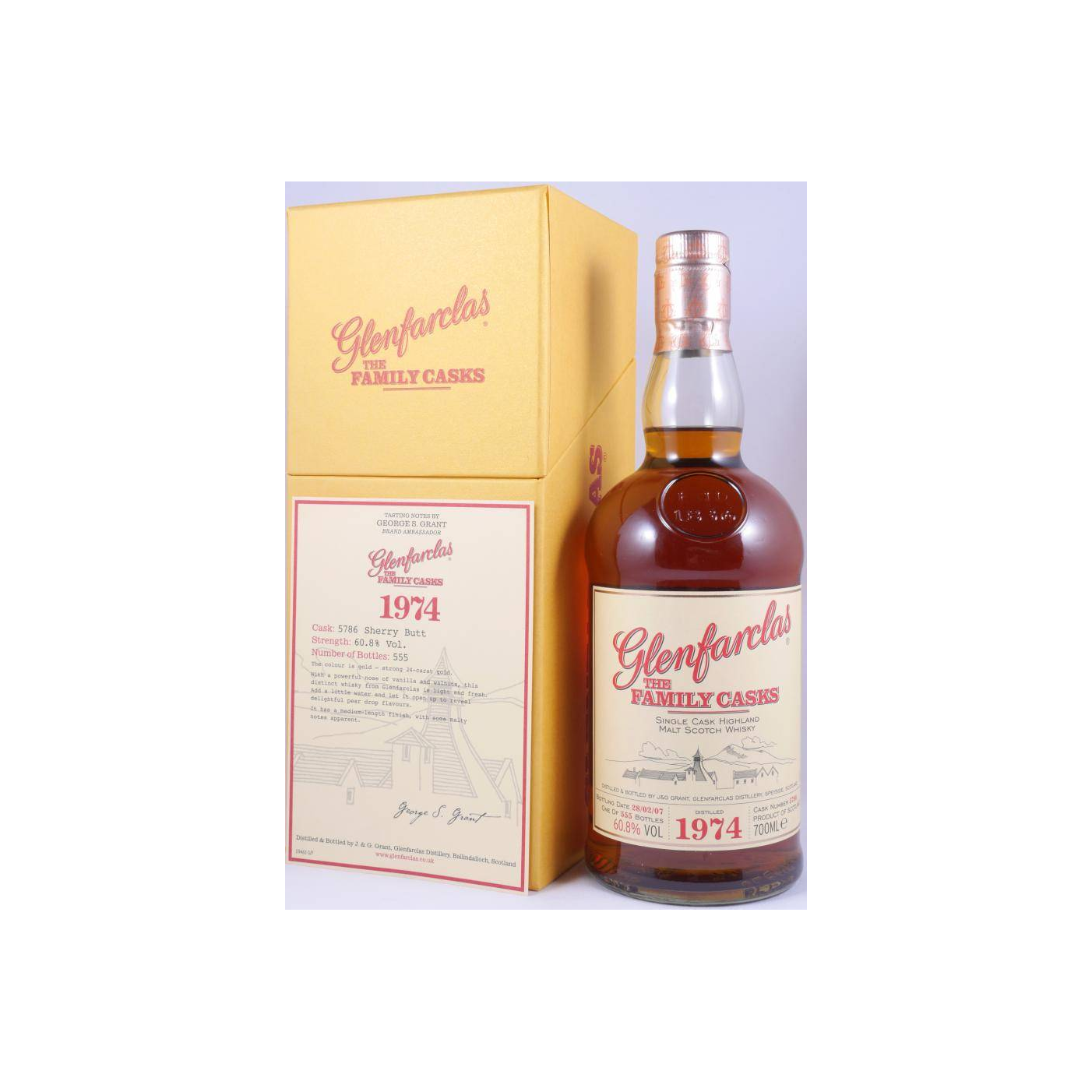 Glenfarclas 1974 32 Years Single Malt Whisky 3