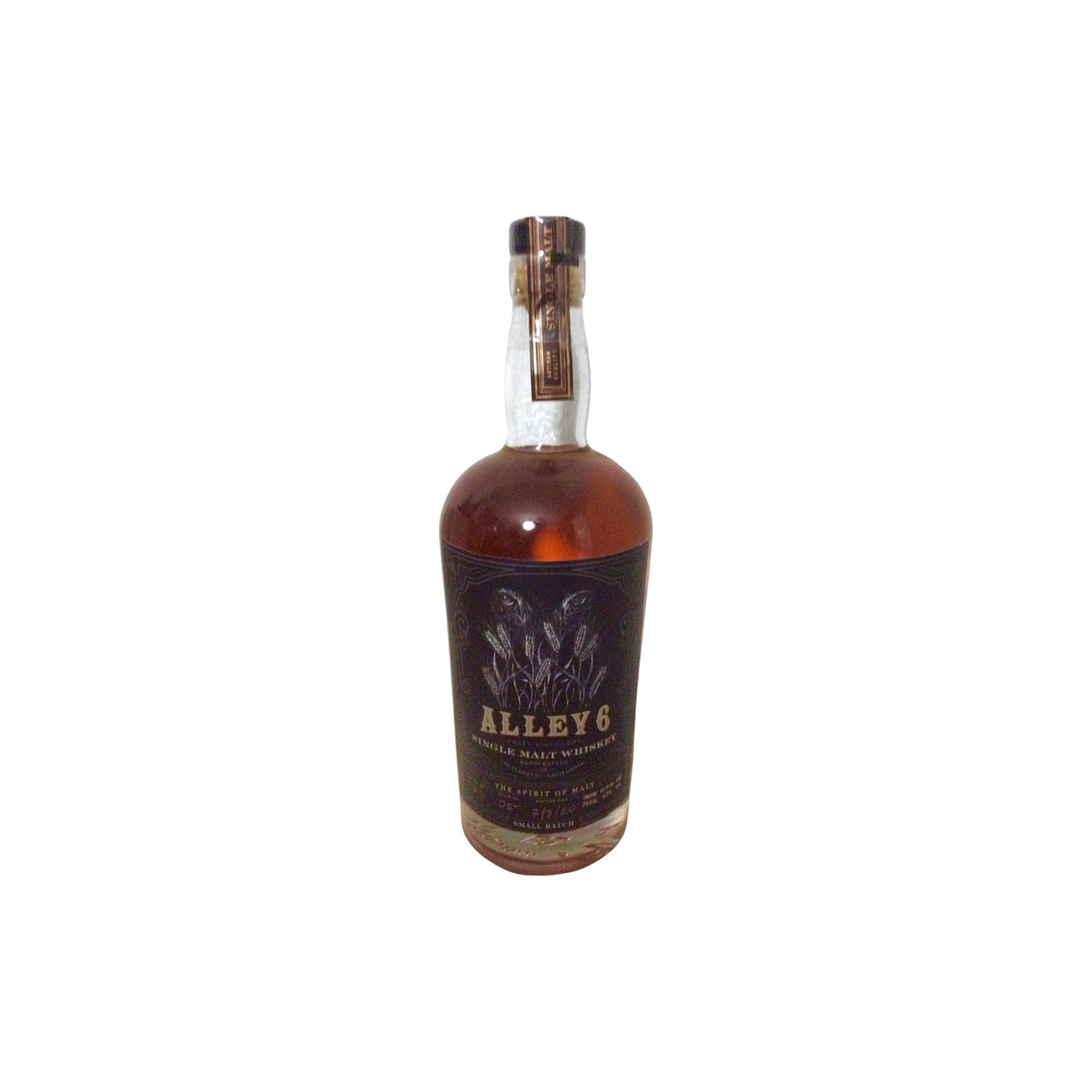 Alley 6 Single Malt Whiskey