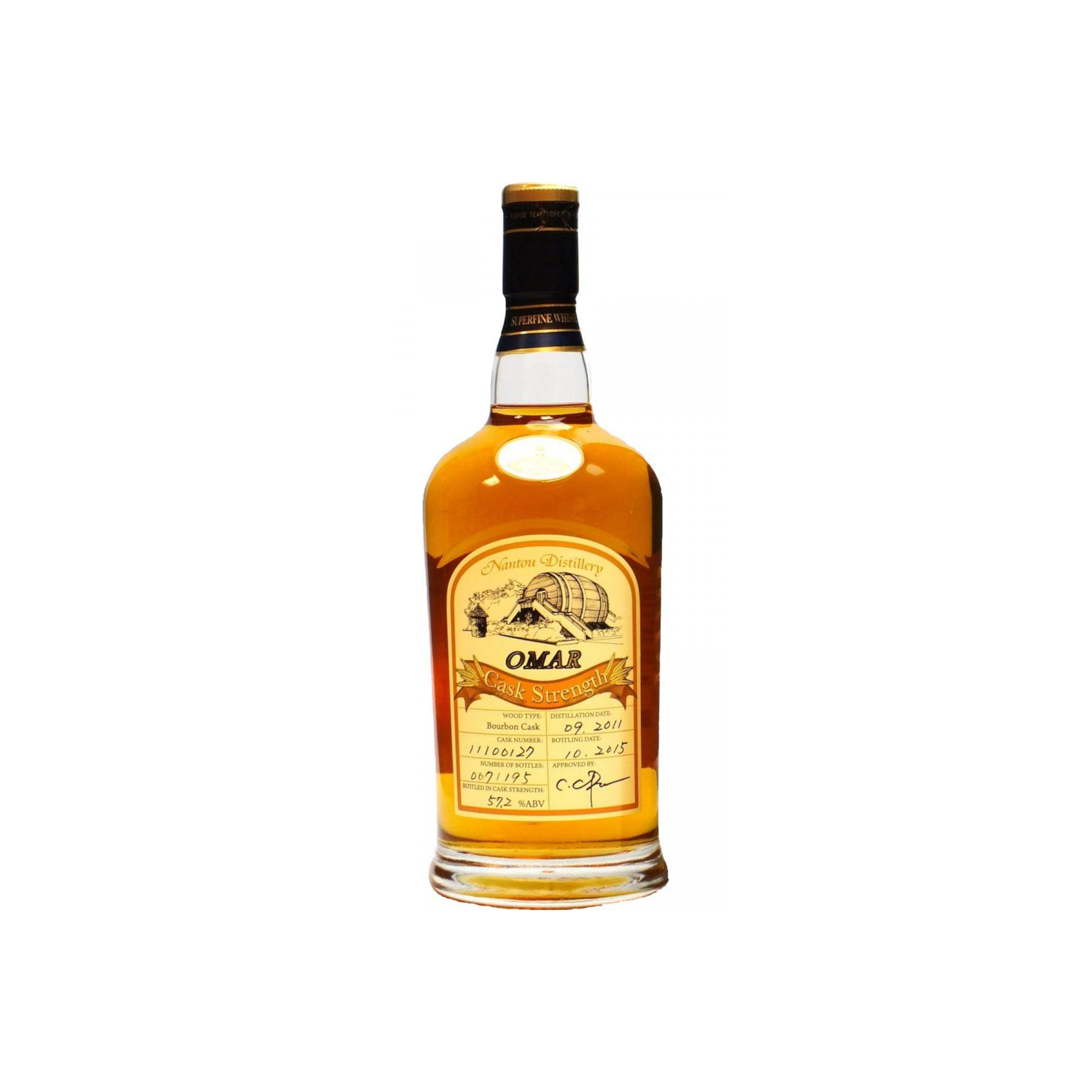 Omar Cask Strength Collection 2011 4 Years Single Malt Whisky