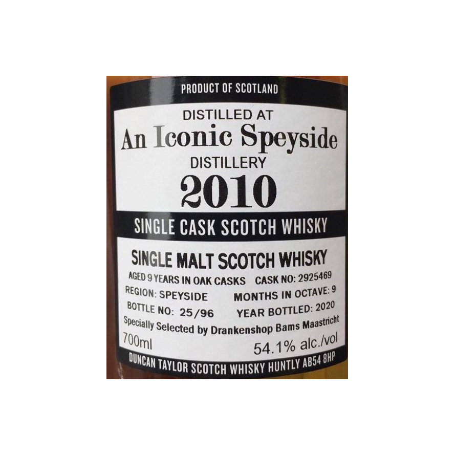 An Iconic Speyside 2010 DT 2