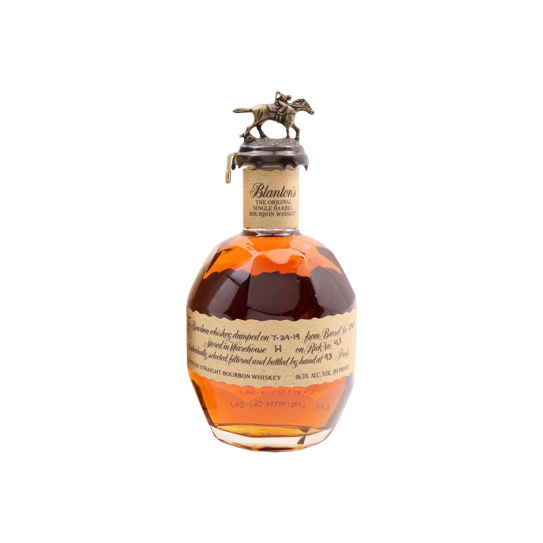 Blanton's Single Barrel Bourbon Whiskey Bourbon Whisky