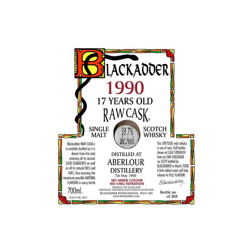 Aberlour Raw Cask 1990 17 Years Single Malt Whisky 2