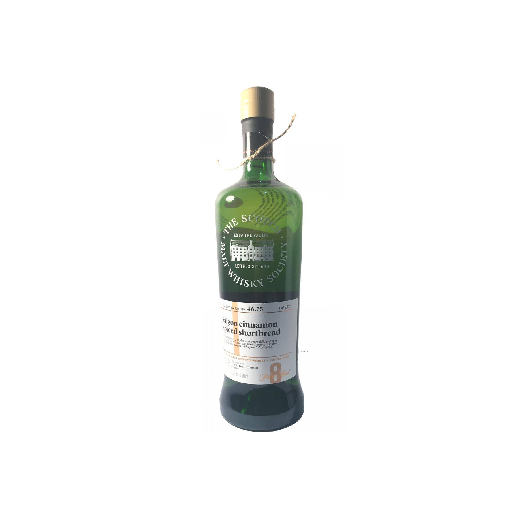 The Scotch Malt Whisky Society 2010 8 Years Single Malt Whisky