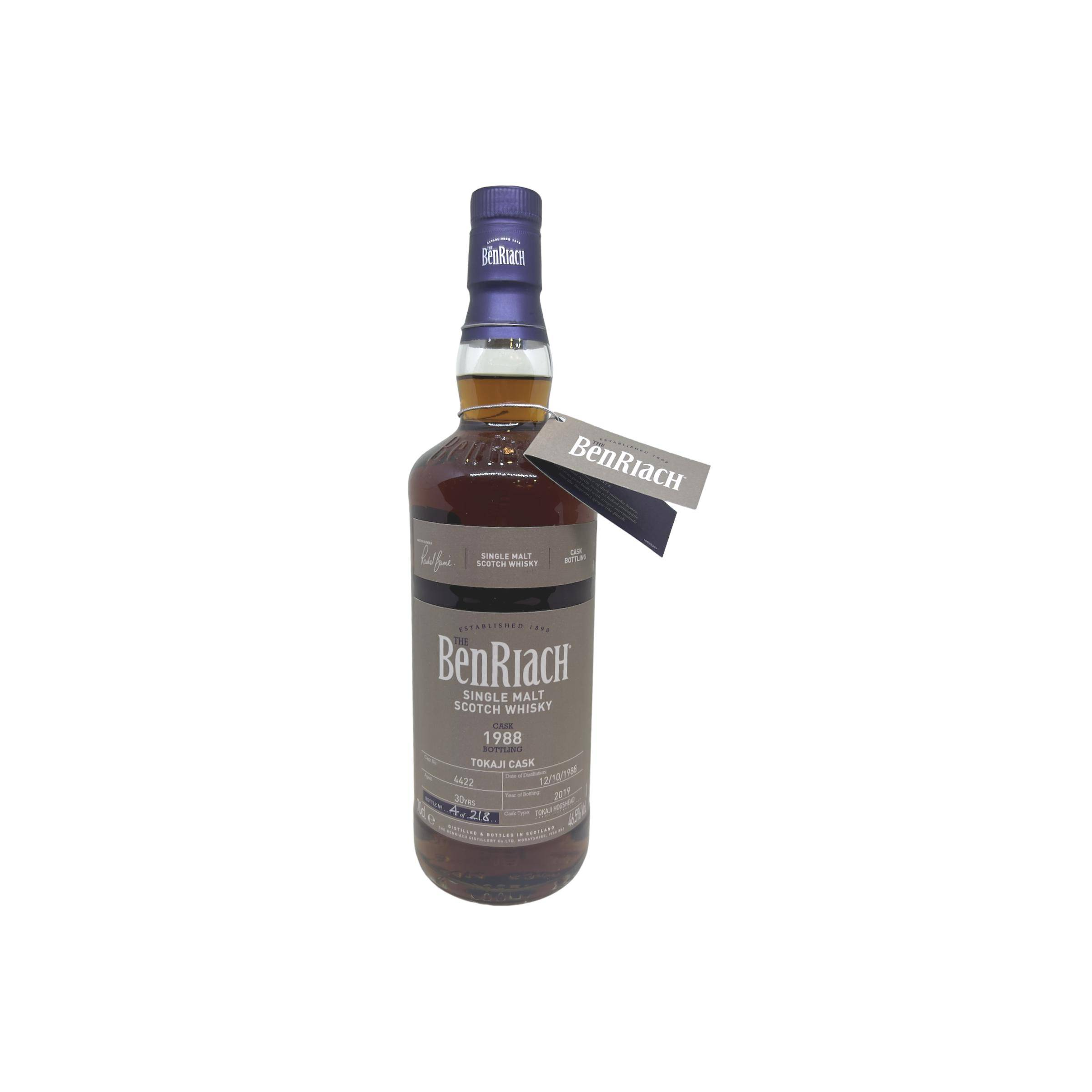 BenRiach 1988 30 Years Single Malt Whisky