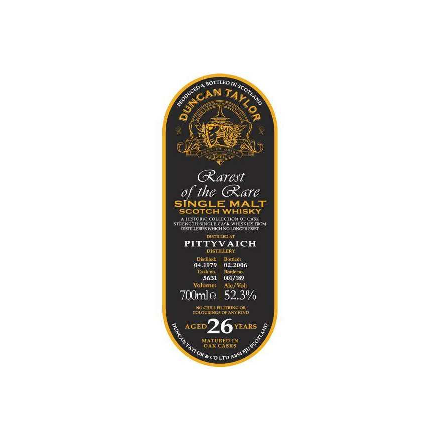 Pittyvaich 1979 26 Years Single Malt Whisky