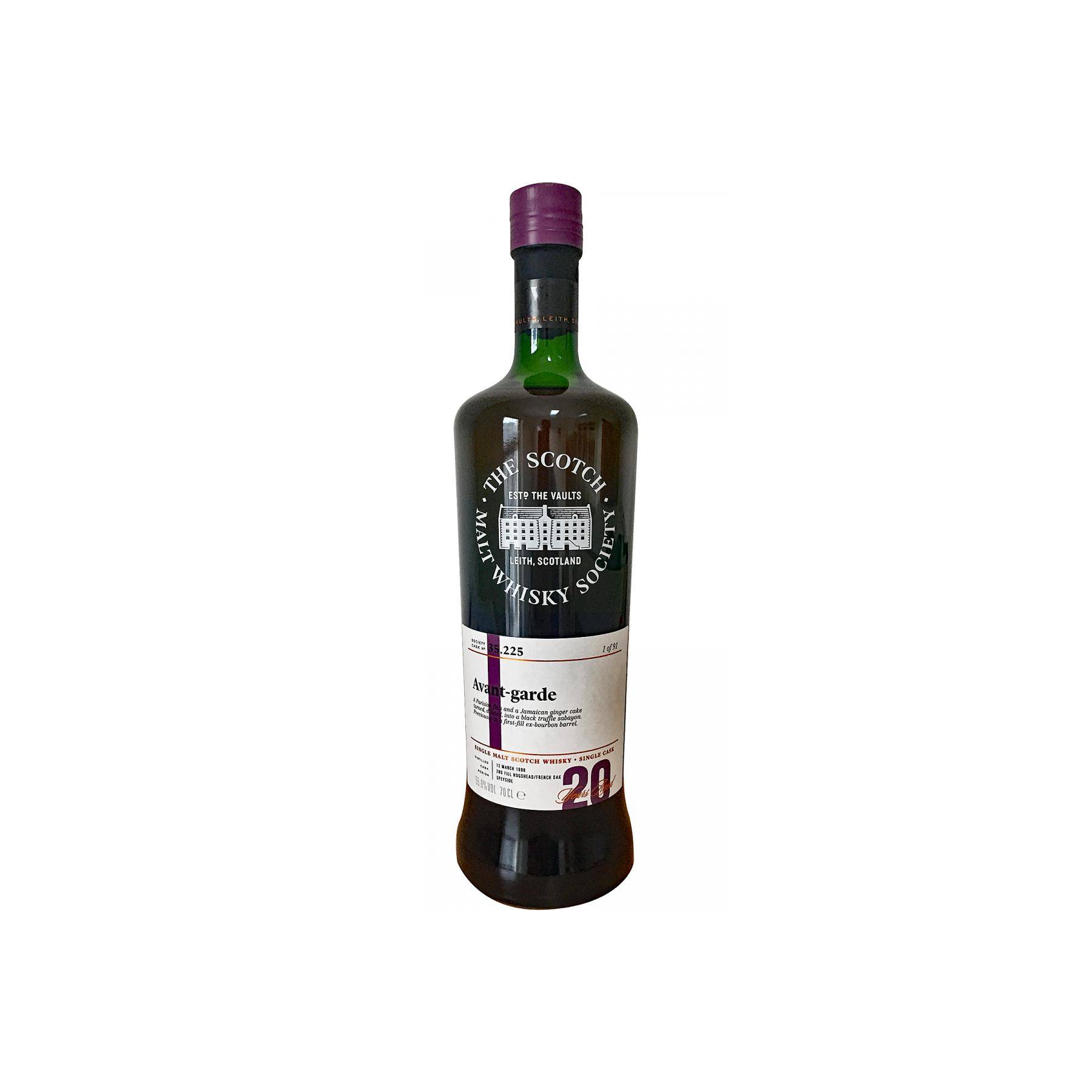 The Scotch Malt Whisky Society 1998 20 Years Single Malt Whisky
