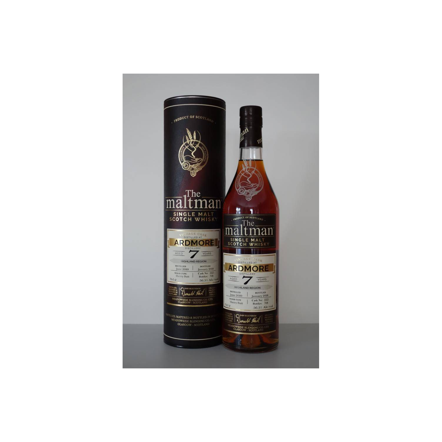 Ardmore 2010 7 Years Single Malt Whisky 3