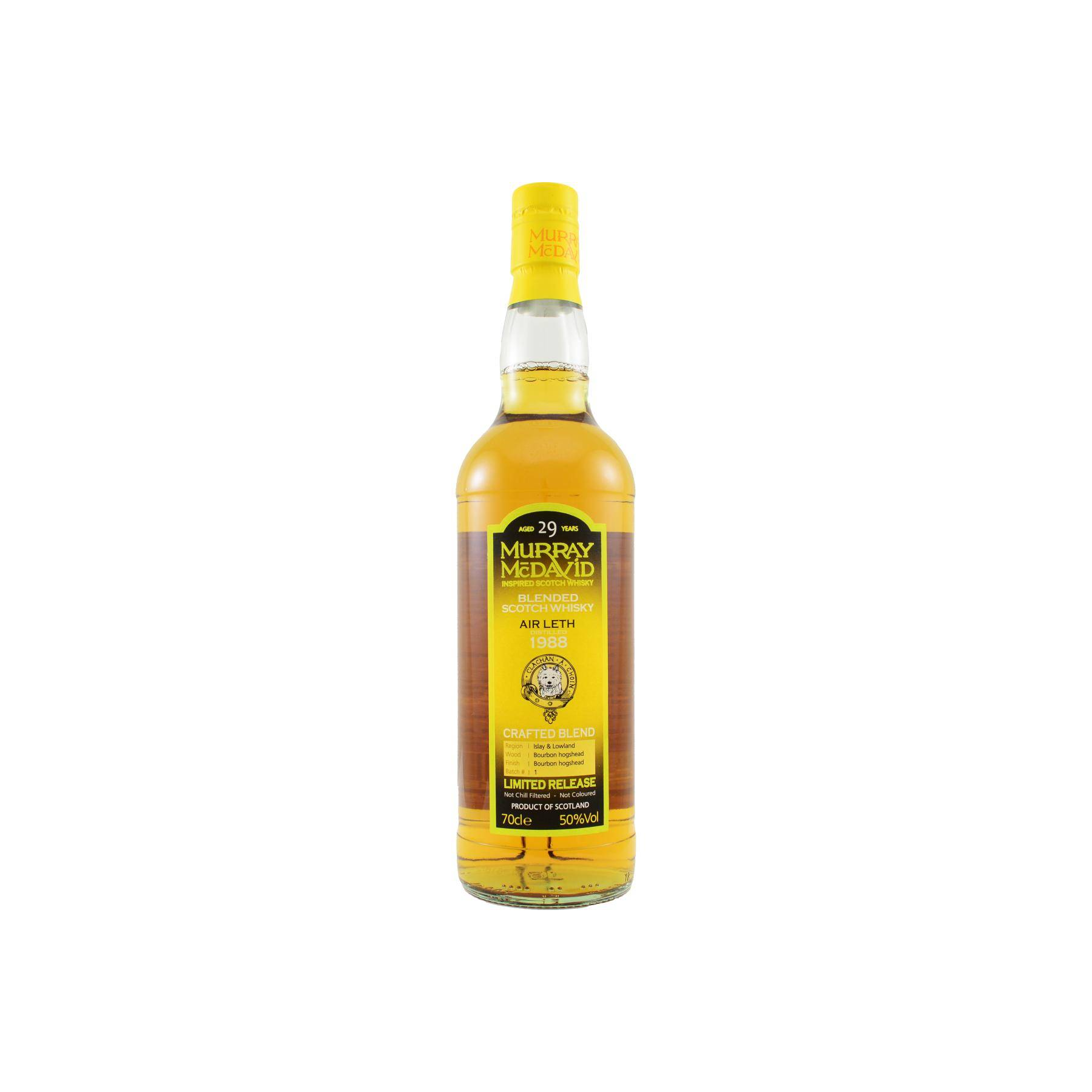 Murray McDavid 1988 29 Years Blended Whisky