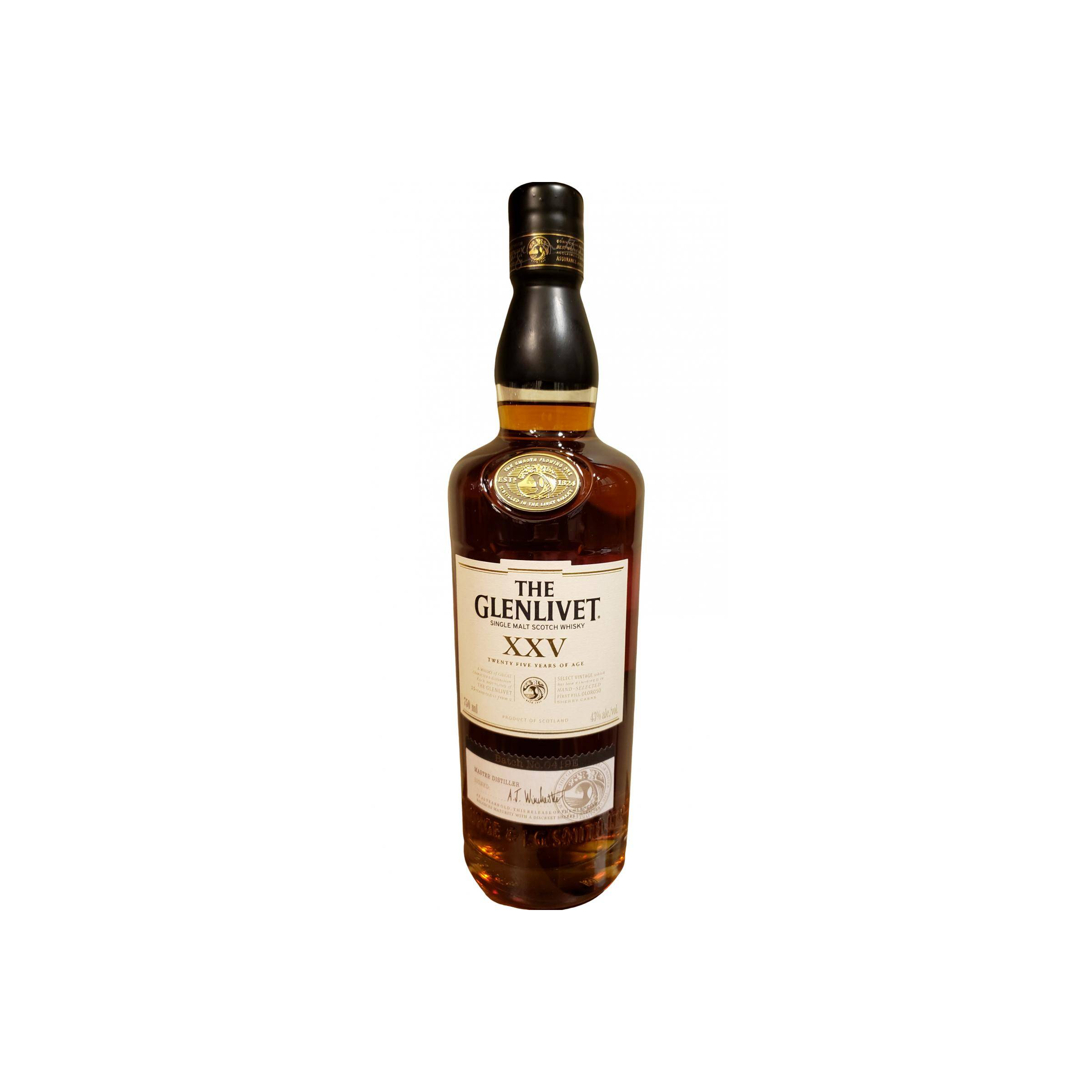 The Glenlivet 25 Years Single Malt Whisky 2