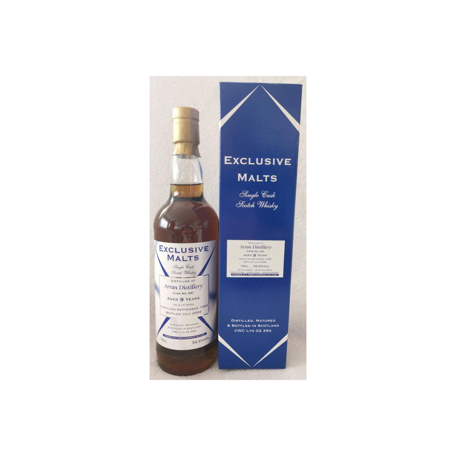 Arran 1996 9 Years Single Malt Whisky 2