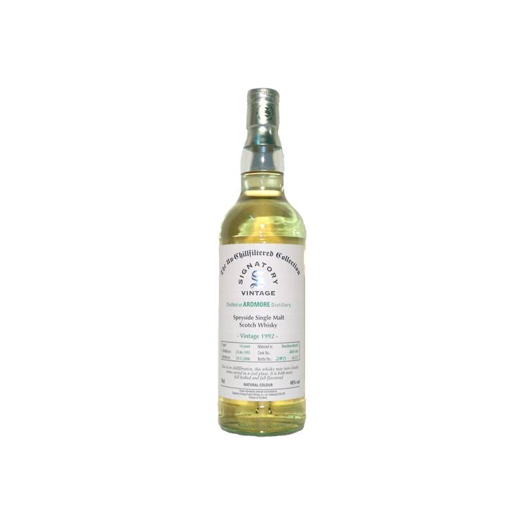 Ardmore The Un-Chillfiltered Collection 1992 14 Years Single Malt Whisky