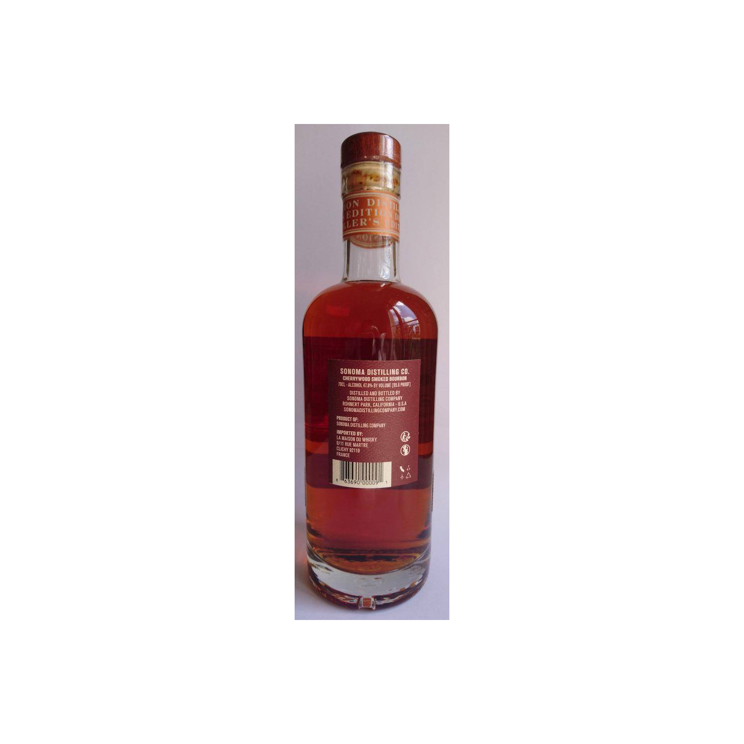 Sonoma County Cherrywood Smoked Bourbon 2