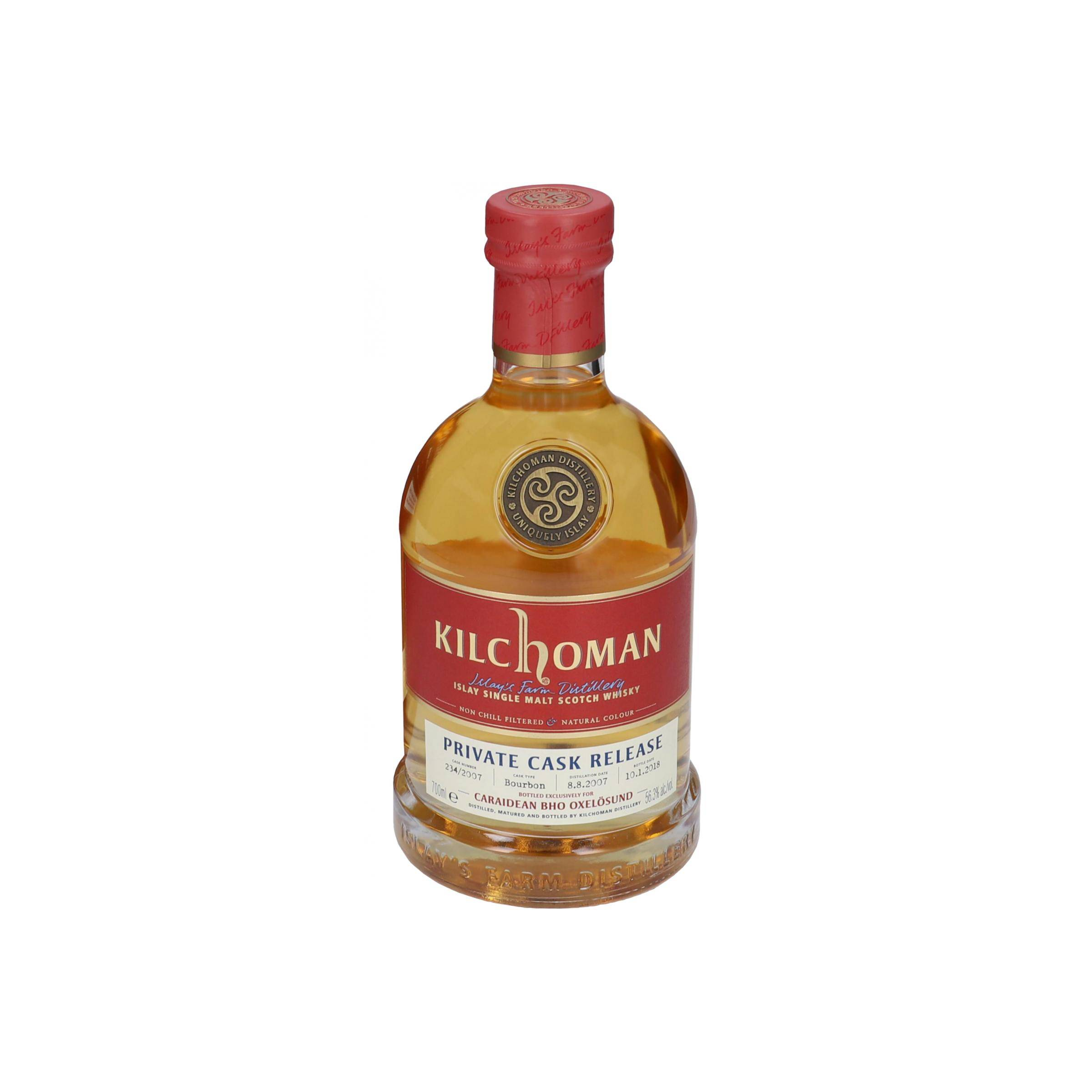 Kilchoman 2007 10 Years Single Malt Whisky