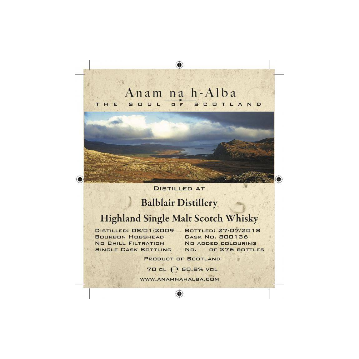 Balblair 2009 9 Years Single Malt Whisky 2