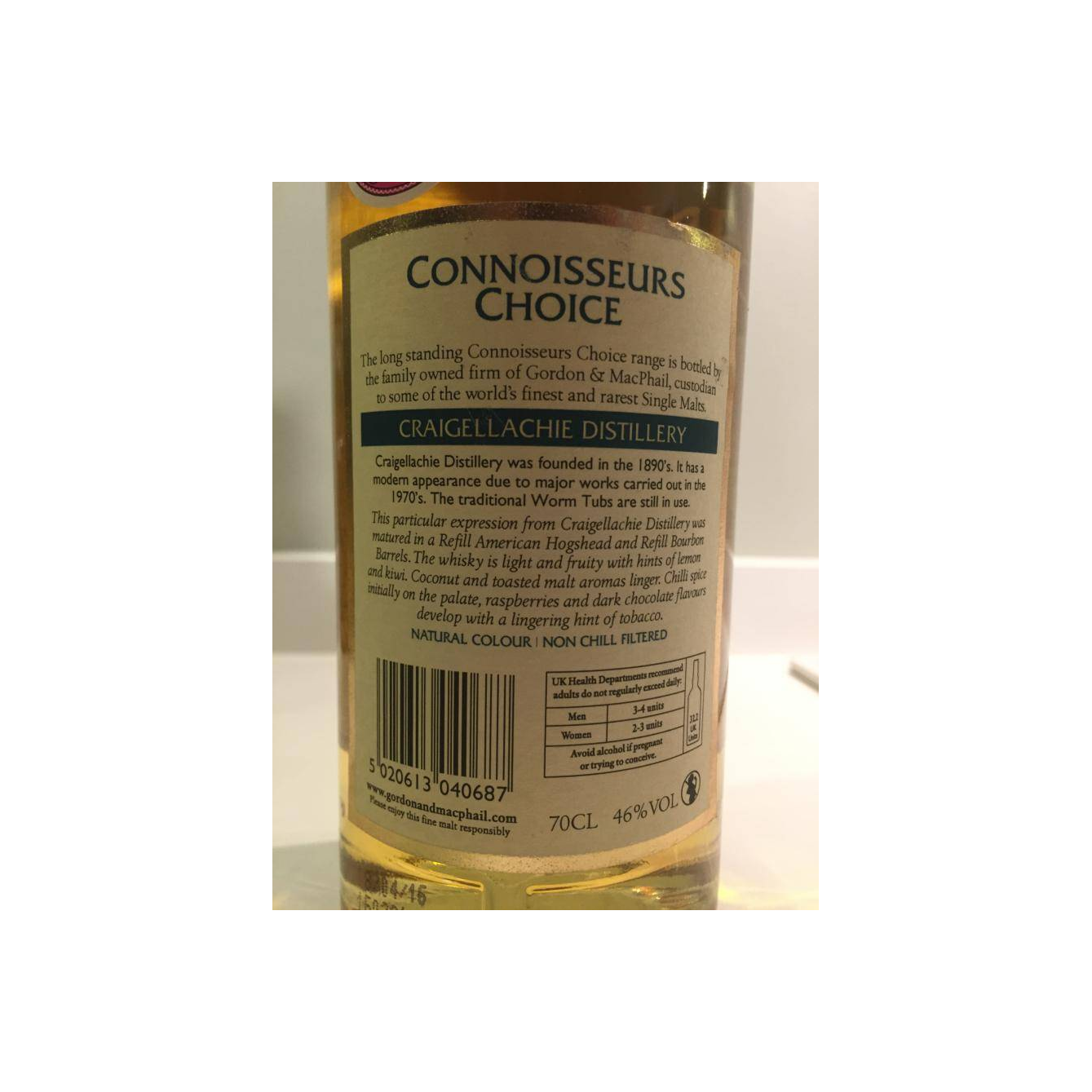 Craigellachie Connoisseurs Choice 1997 18 Years Single Malt Whisky 2