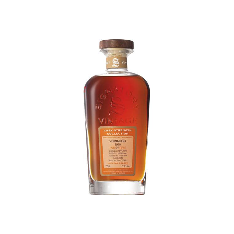 Springbank Cask Strength Collection 1970 36 Years Single Malt Whisky