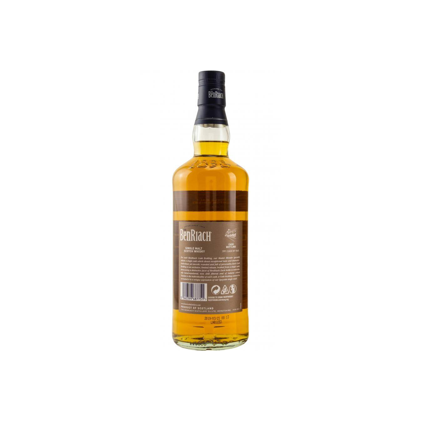 BenRiach 1991 27 Years Single Malt Whisky 2