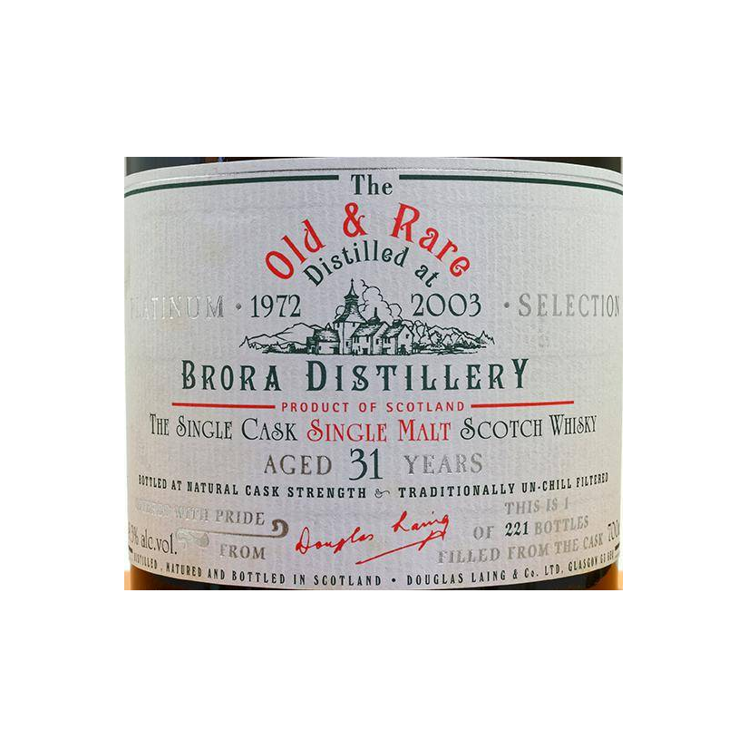 Brora 1972 31 Years Single Malt Whisky 2