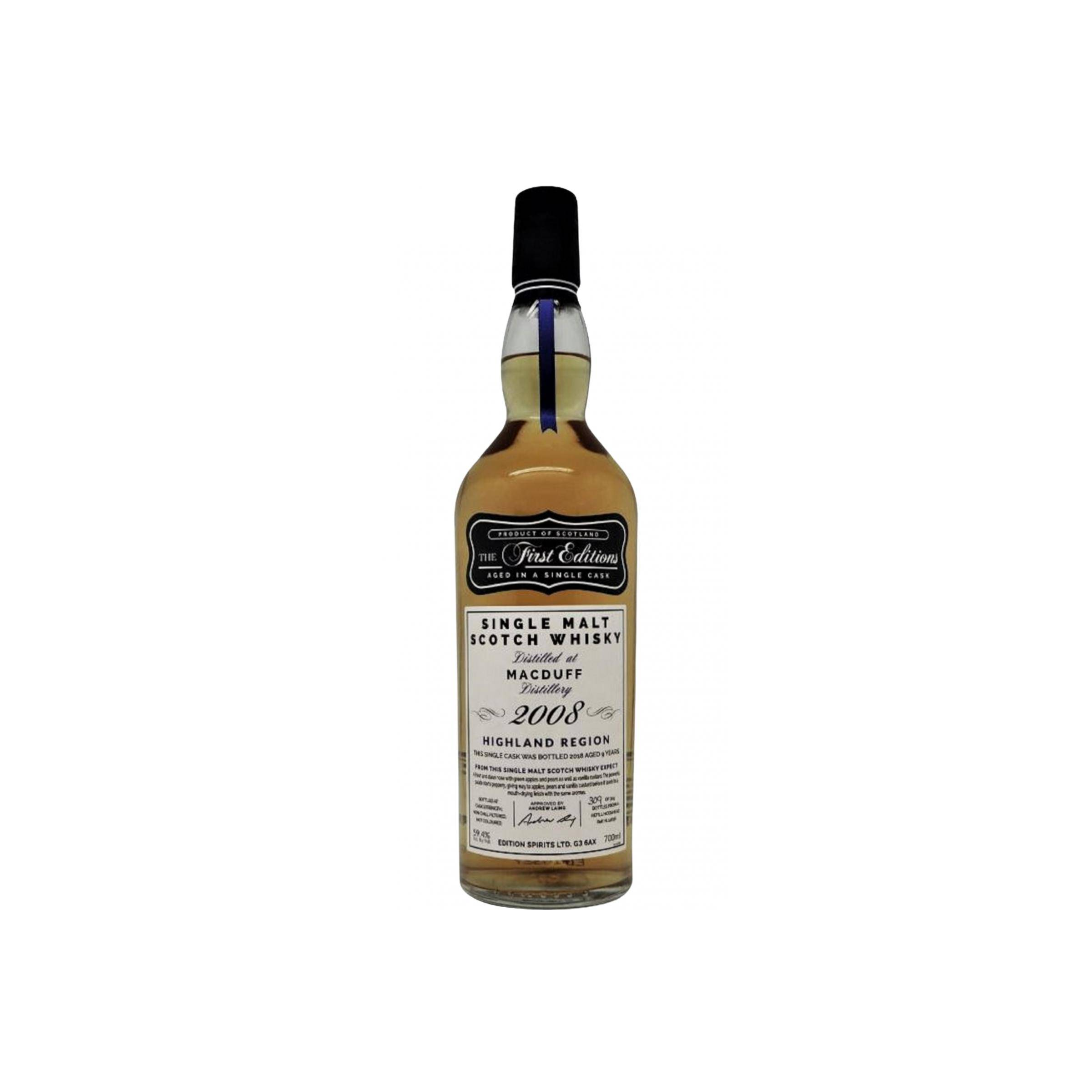 Macduff The First Editions 2008 9 Years Single Malt Whisky