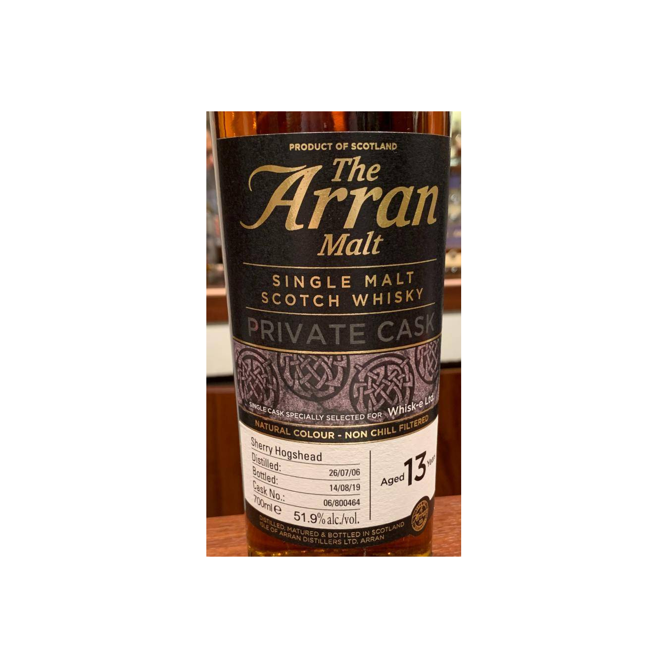 Arran Private Cask 2006 13 Years Single Malt Whisky