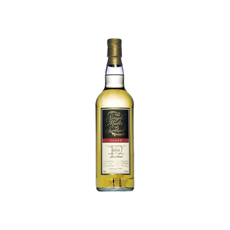 Arran The Single Malts of Scotland 1996 12 Years Single Malt Whisky